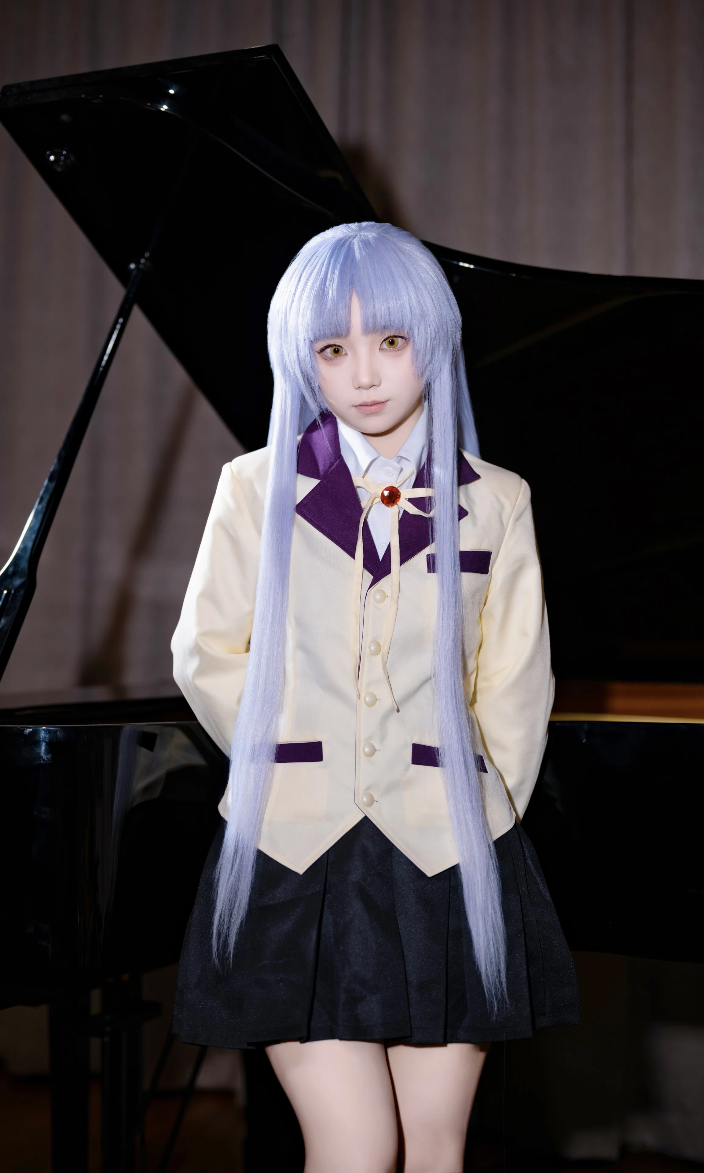 【立华奏cos】Angel Beats! 演奏厅的静谧钢琴时光 - 第 1 张