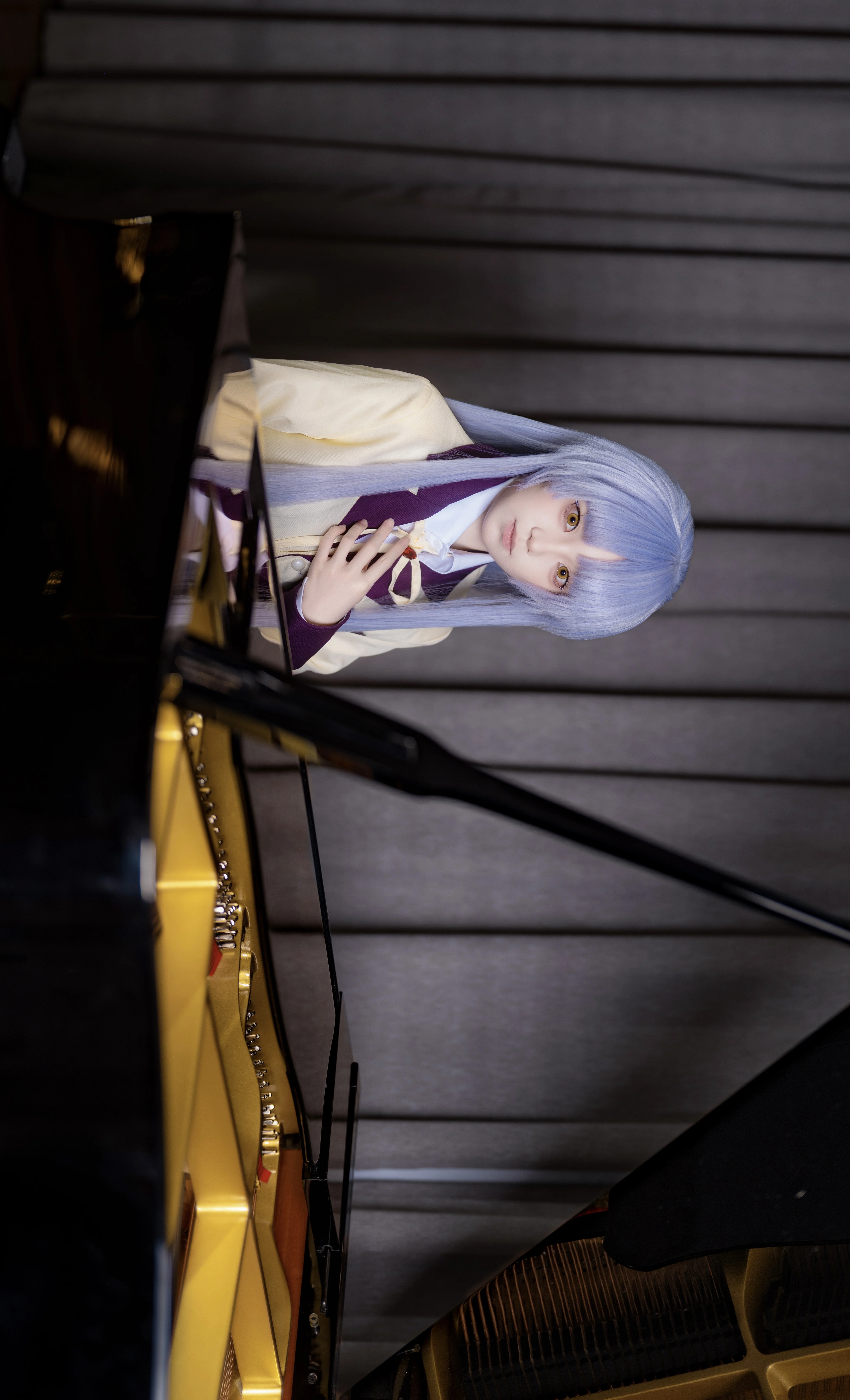 【立华奏cos】Angel Beats! 在三角钢琴前的静谧时刻 - 第 2 张