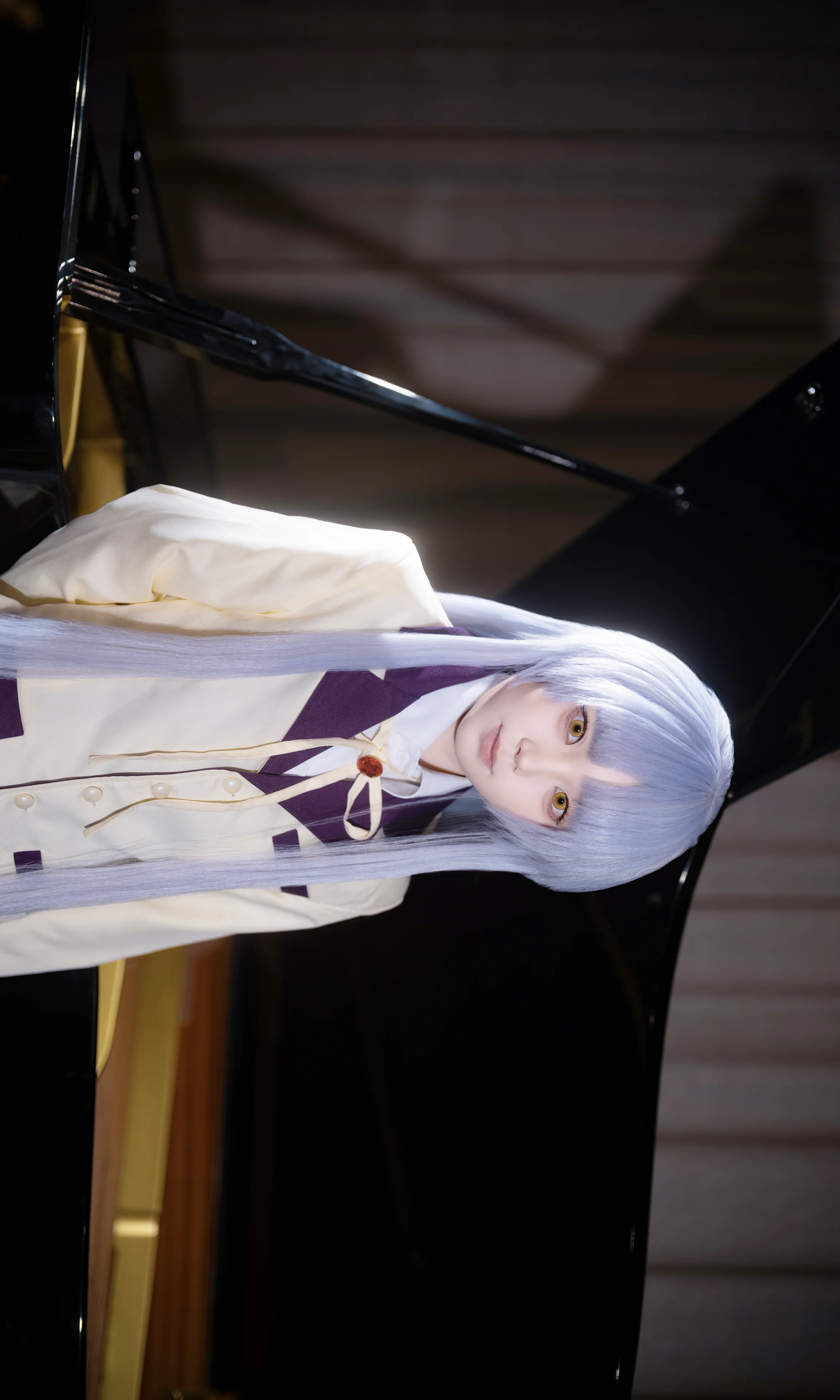 【立华奏cos】Angel Beats! 在三角钢琴前的静谧时刻 - 第 3 张