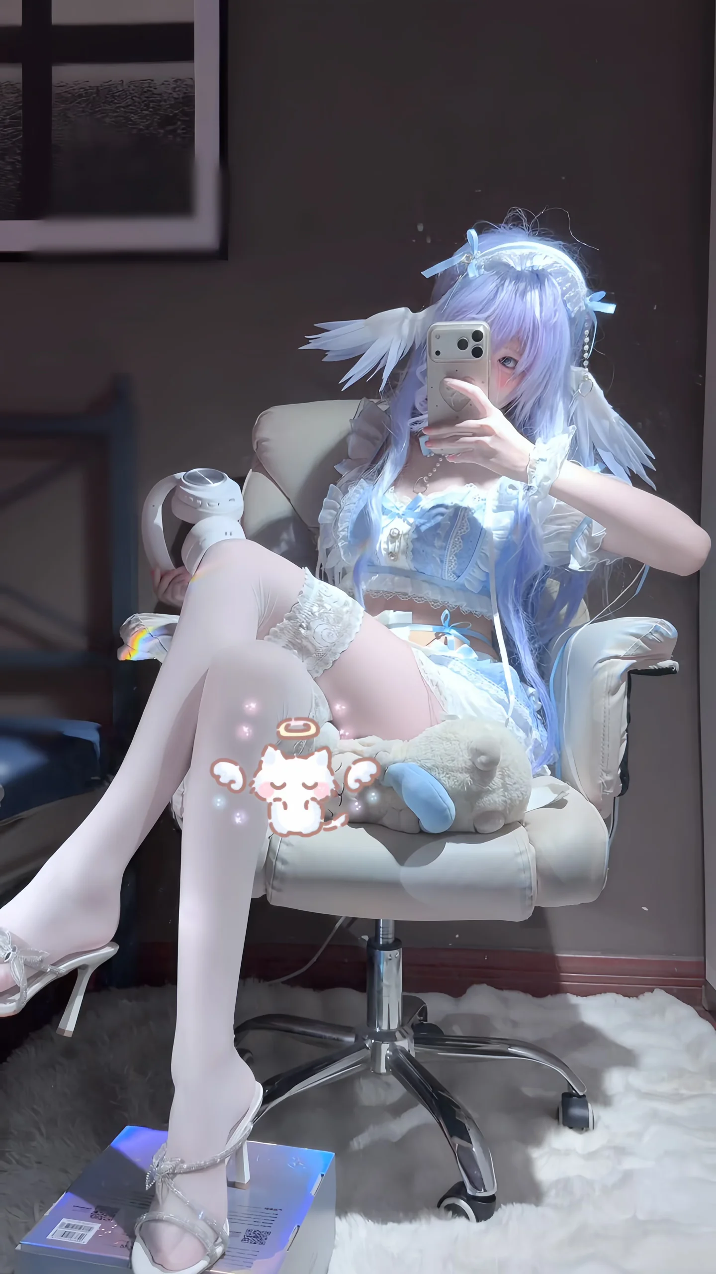 【知更鸟cos】崩坏星穹铁道的天籁之音，还原那份梦幻感 - 第 3 张