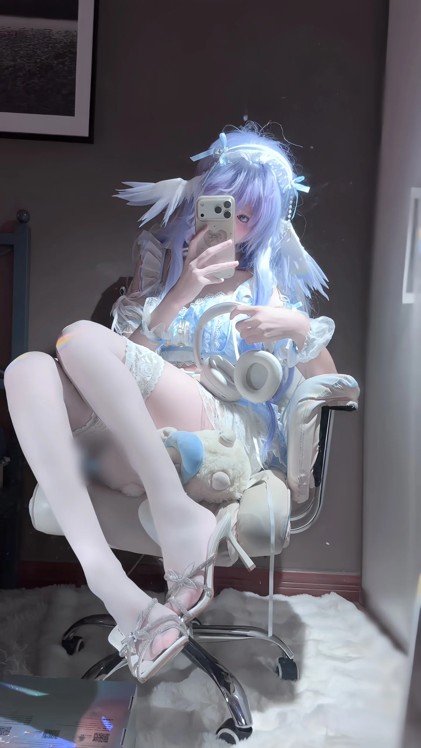 【知更鸟cos】崩坏星穹铁道的天籁之音，还原那份梦幻感 - 第 4 张
