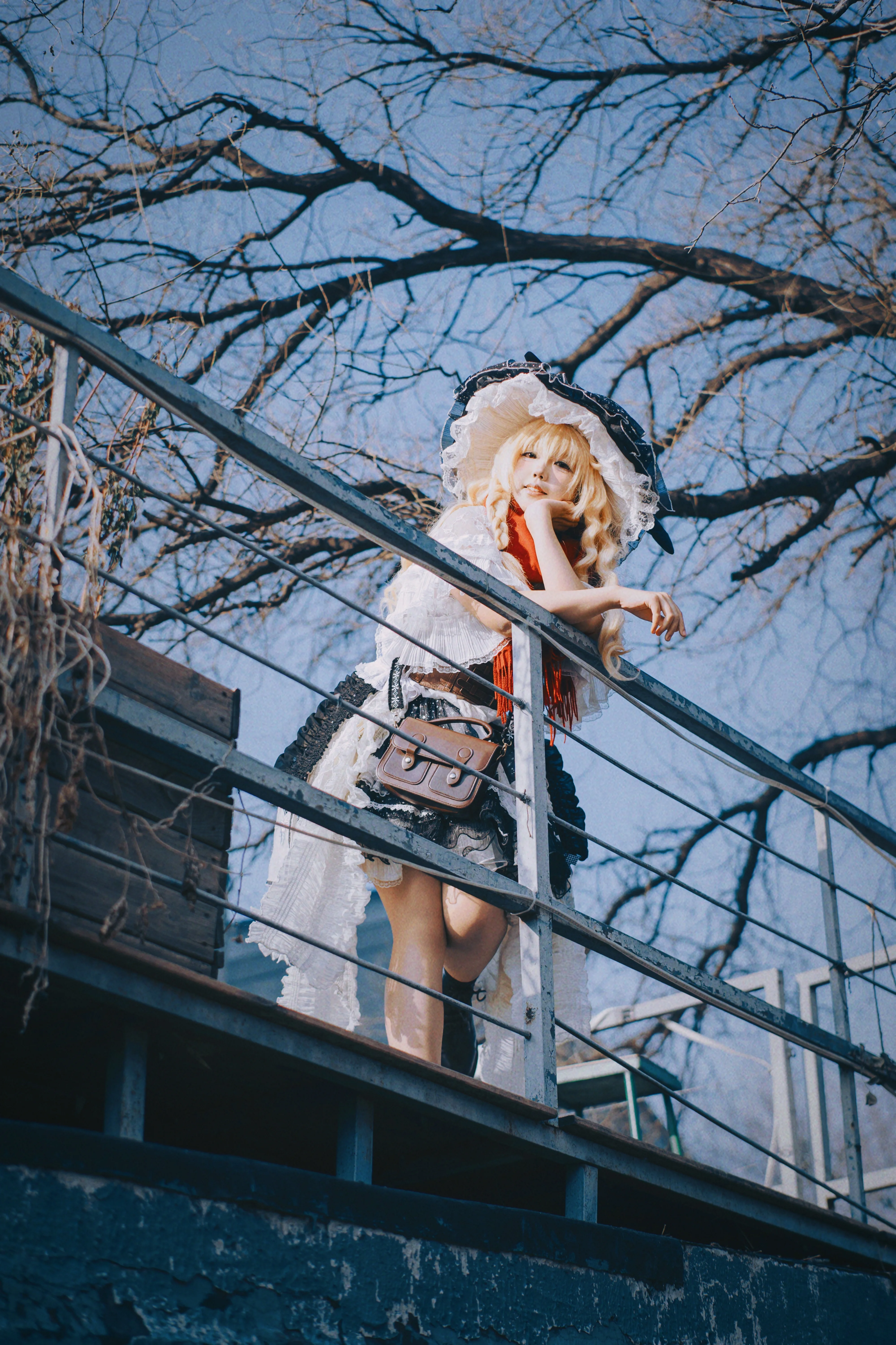 [Marisa Kirisame Cosplay] Touhou Project · Penghao Theatre Rooftop Outdoor Shoot - Image 2