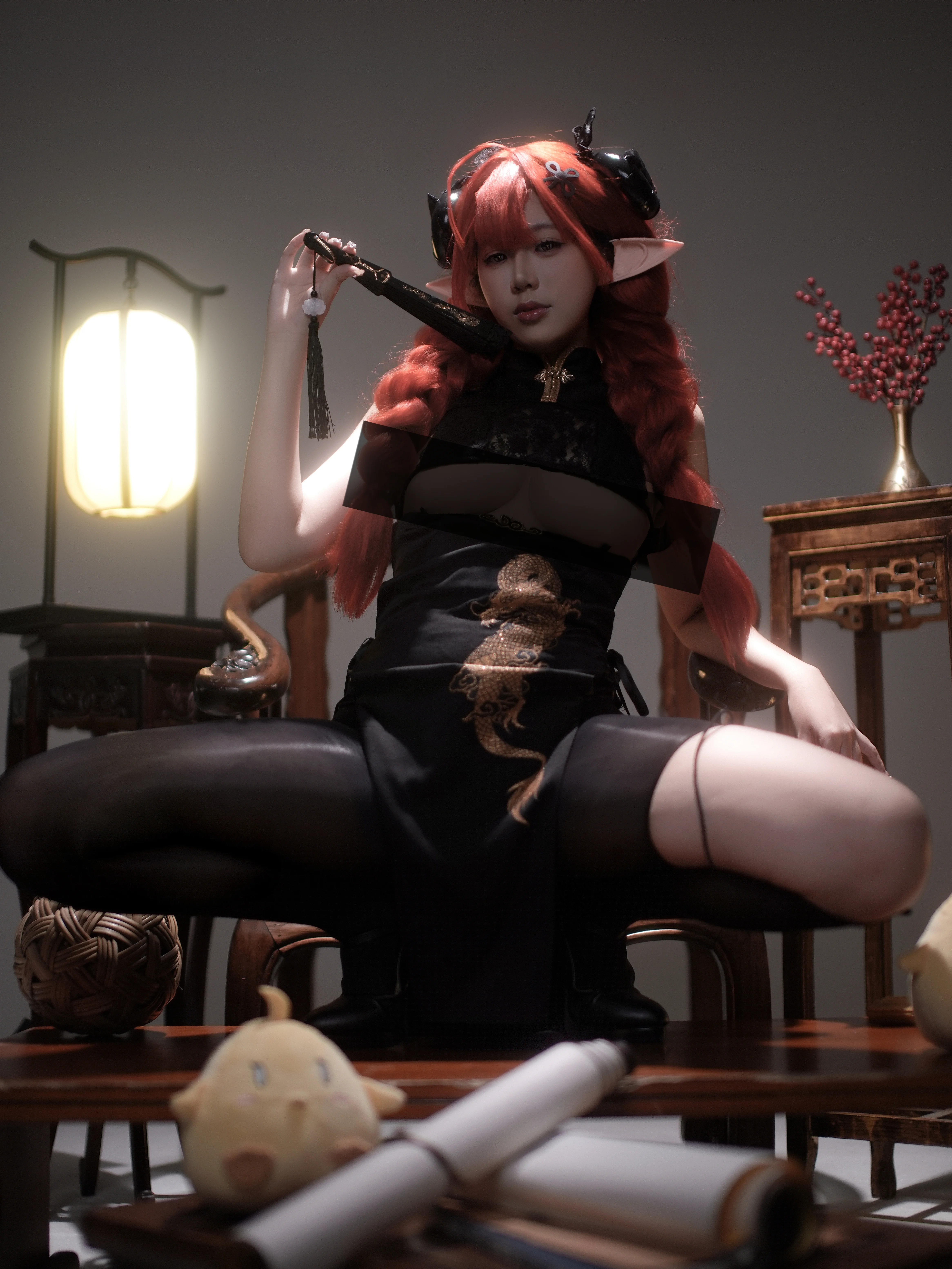 【Hindenburg Cosplay】Azur Lane Qipao Version, the Contractor in the Low-key Shadows - Image 1