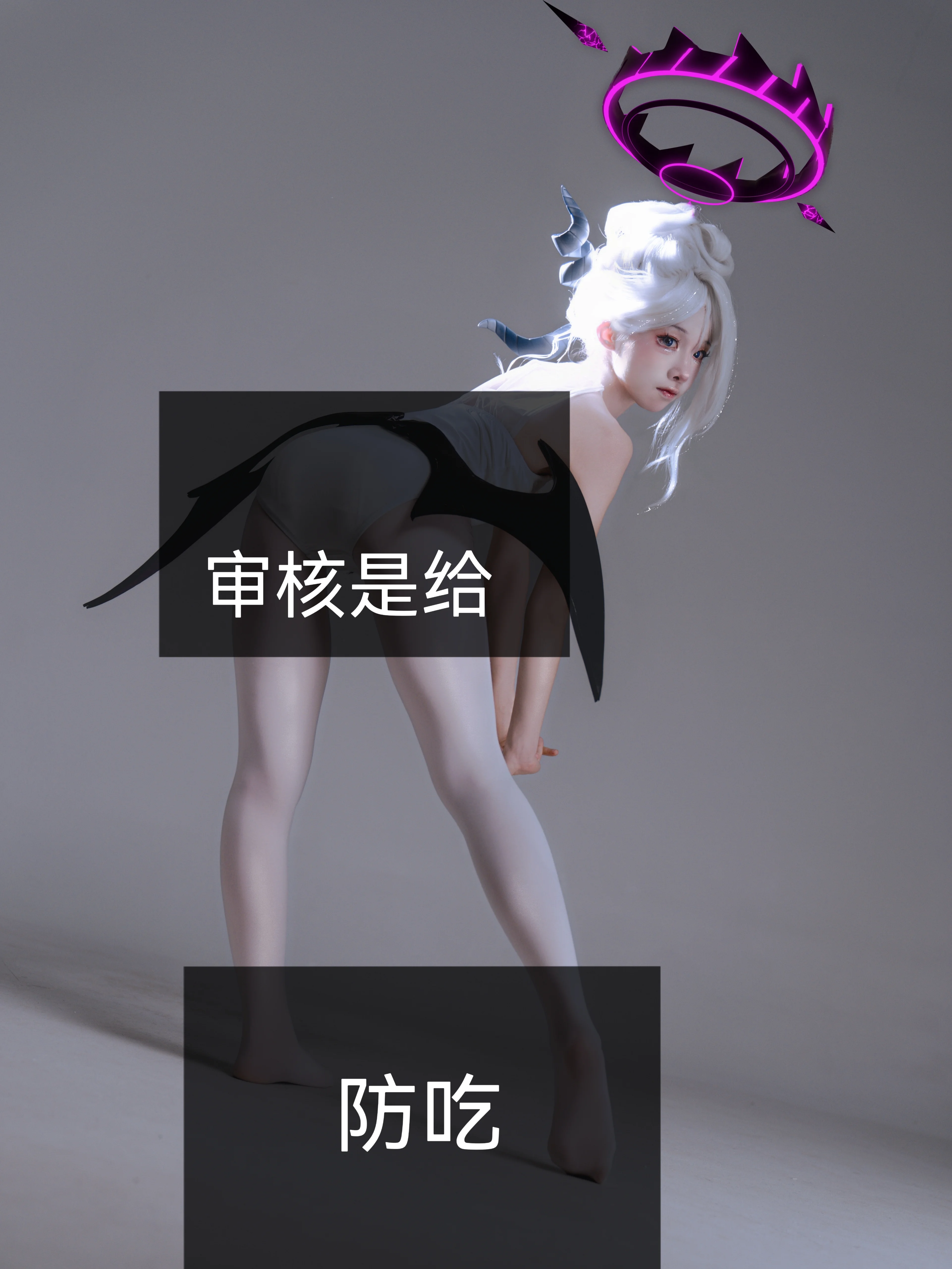 【空崎日奈cos】蔚蓝档案的芭蕾舞姿定格