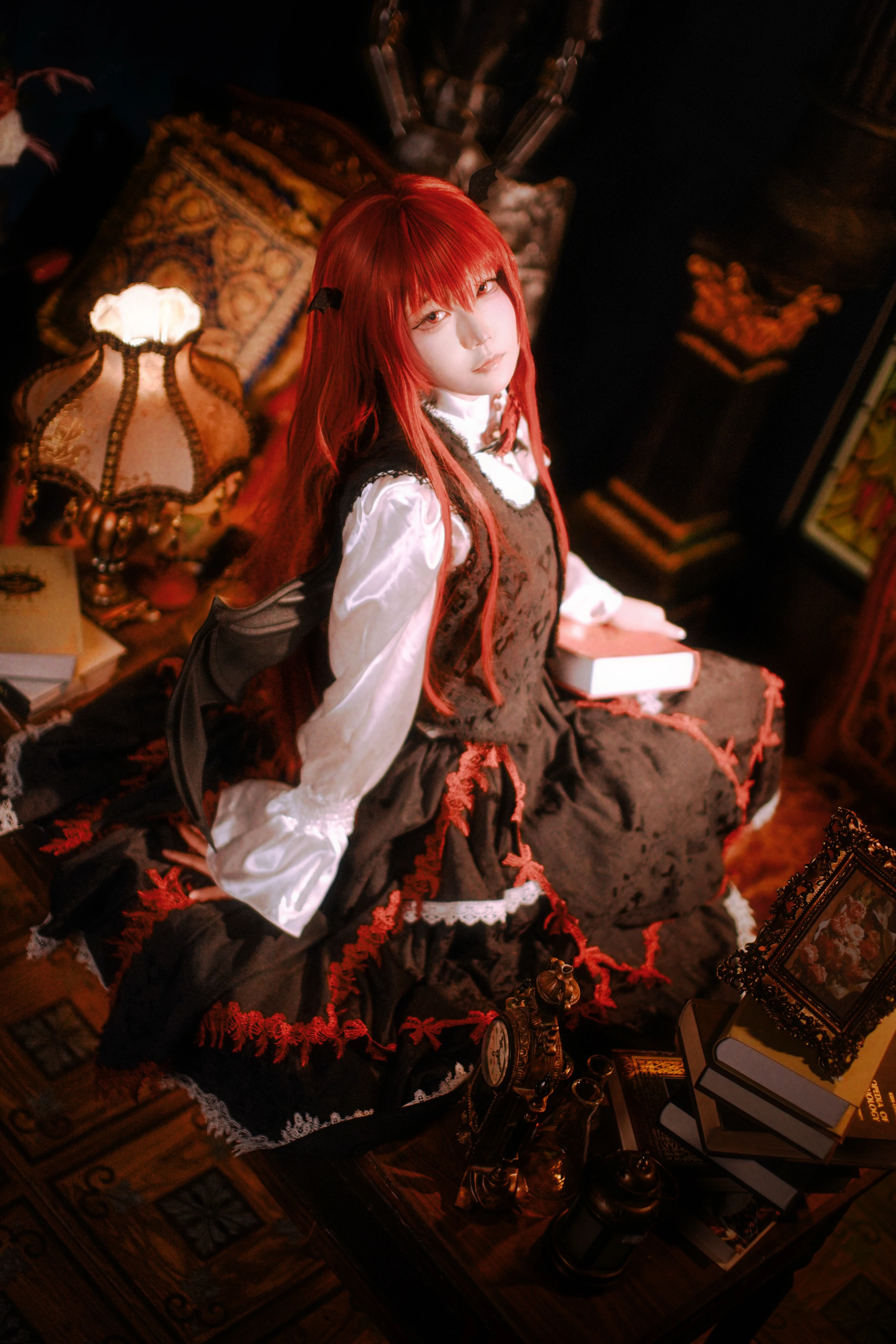 【小恶魔cos】东方Project，红魔馆地下图书馆的书架日常