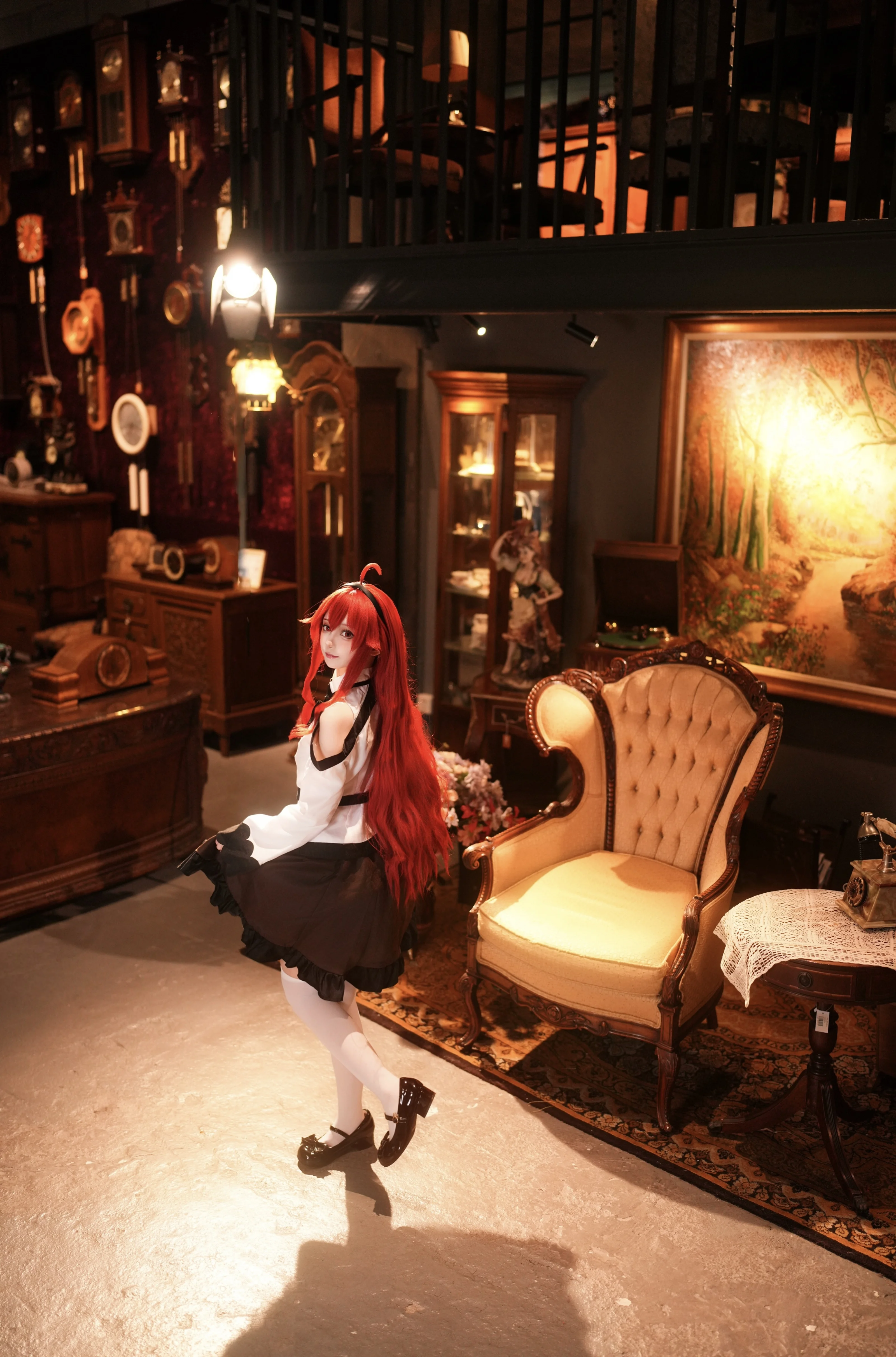 【艾莉絲cos】無職轉生，在復古古董店裡的紅髮劍士 - 第 1 張