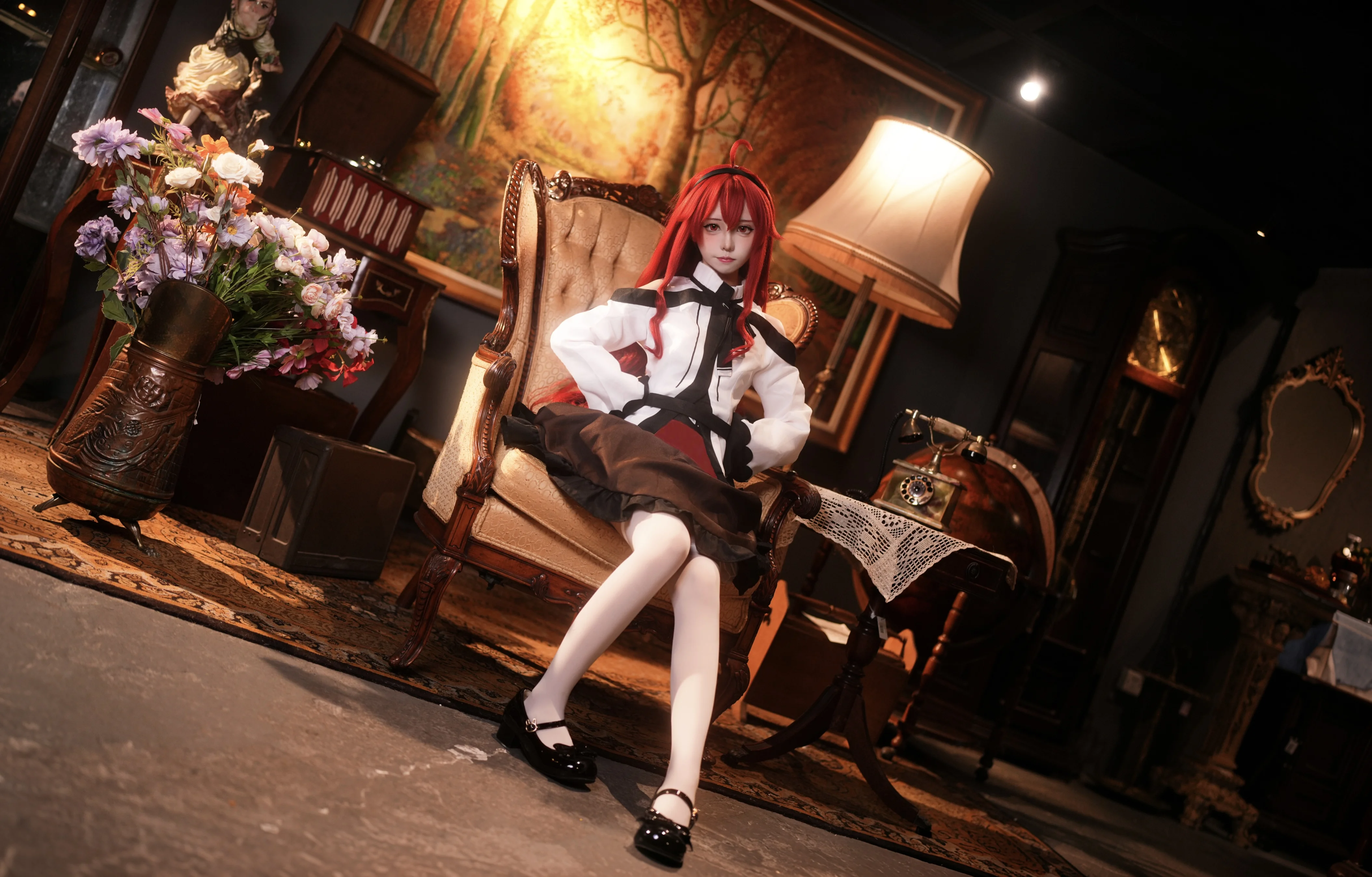 【艾莉絲cos】無職轉生，在復古古董店裡的紅髮劍士 - 第 2 張