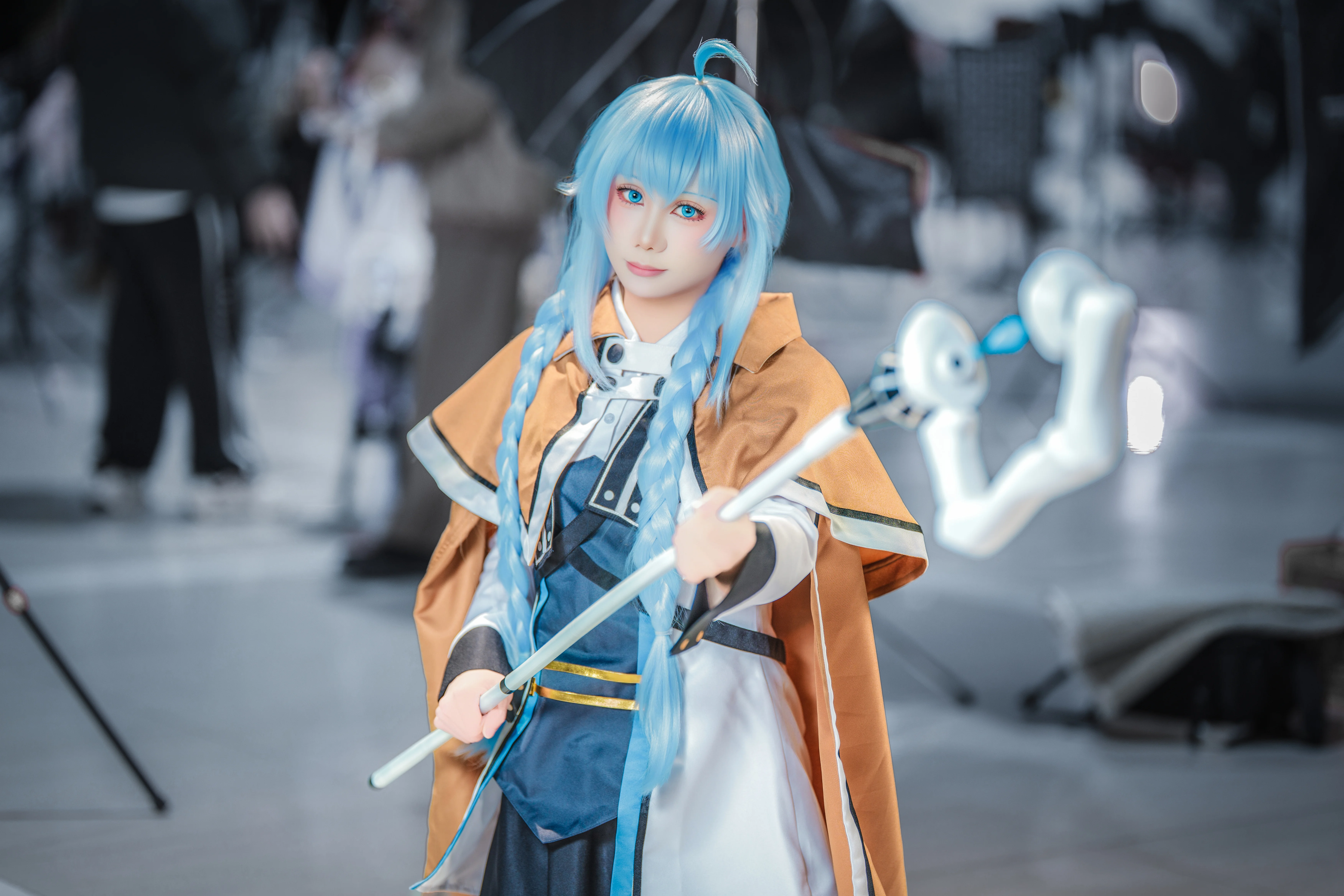 【洛琪希cos】苏州ACG场照，明日方舟的蓝色魔法师 - 第 1 张