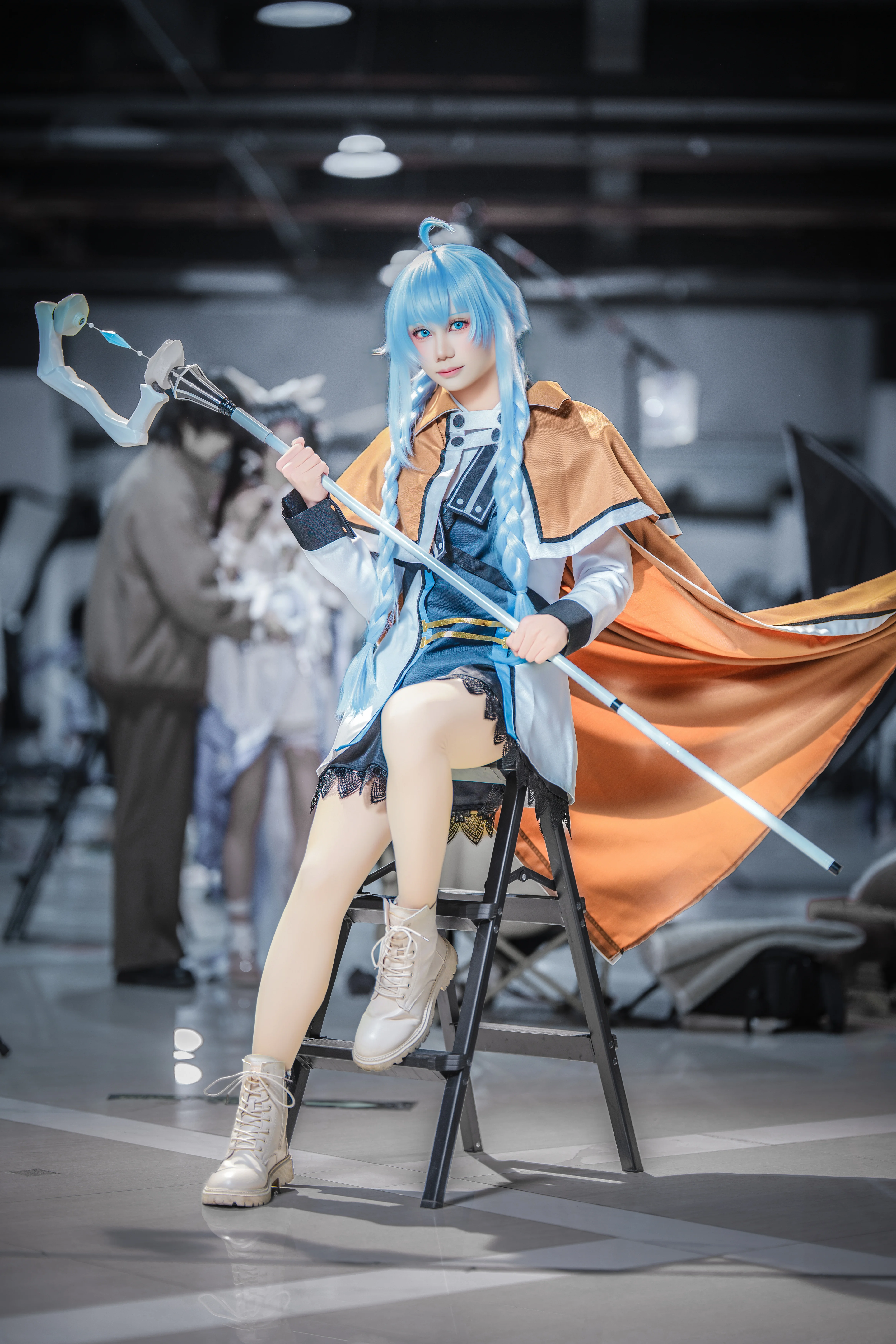 【洛琪希cos】苏州ACG场照，明日方舟的蓝色魔法师 - 第 3 张