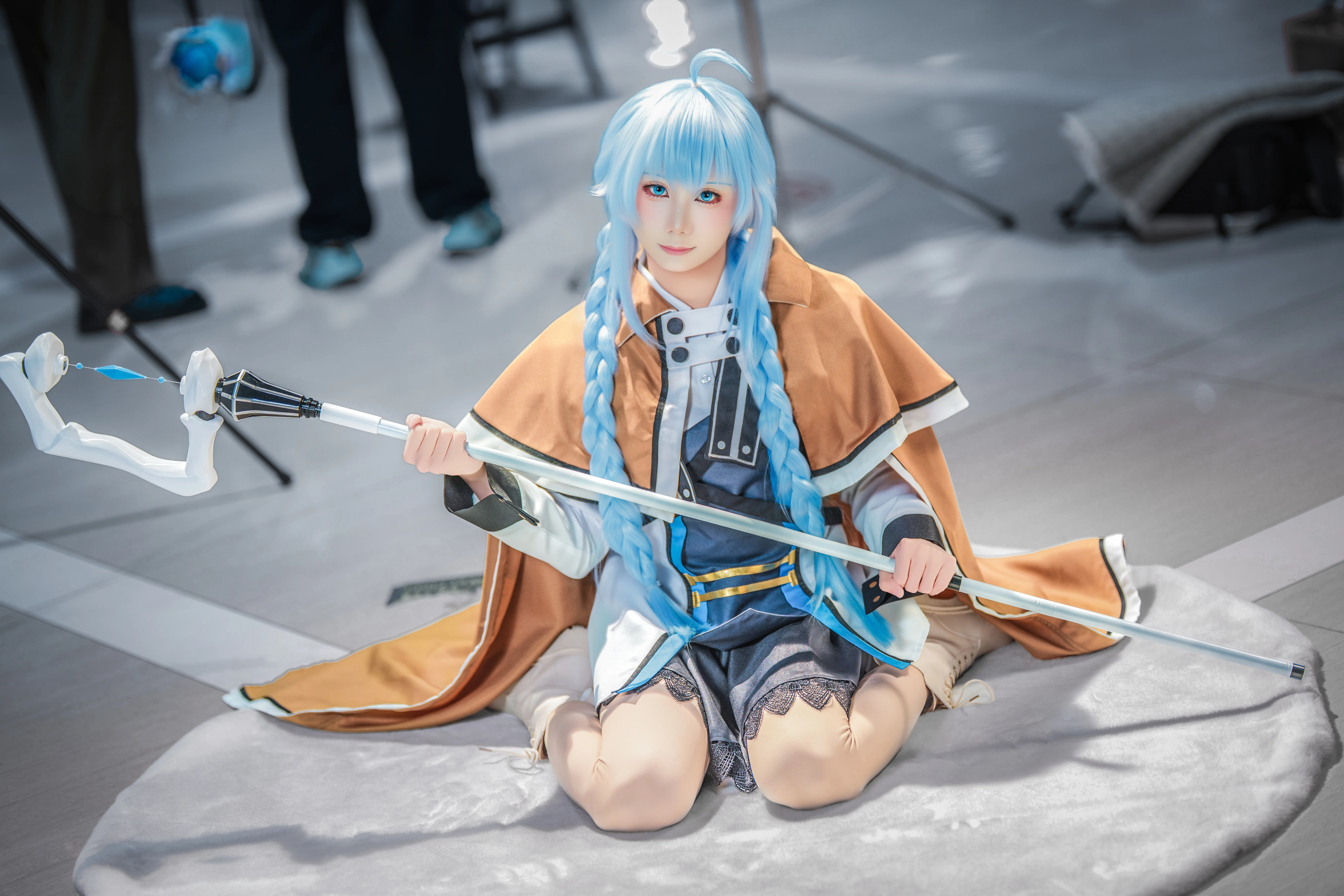 【洛琪希cos】苏州ACG场照，明日方舟的蓝色魔法师 - 第 4 张