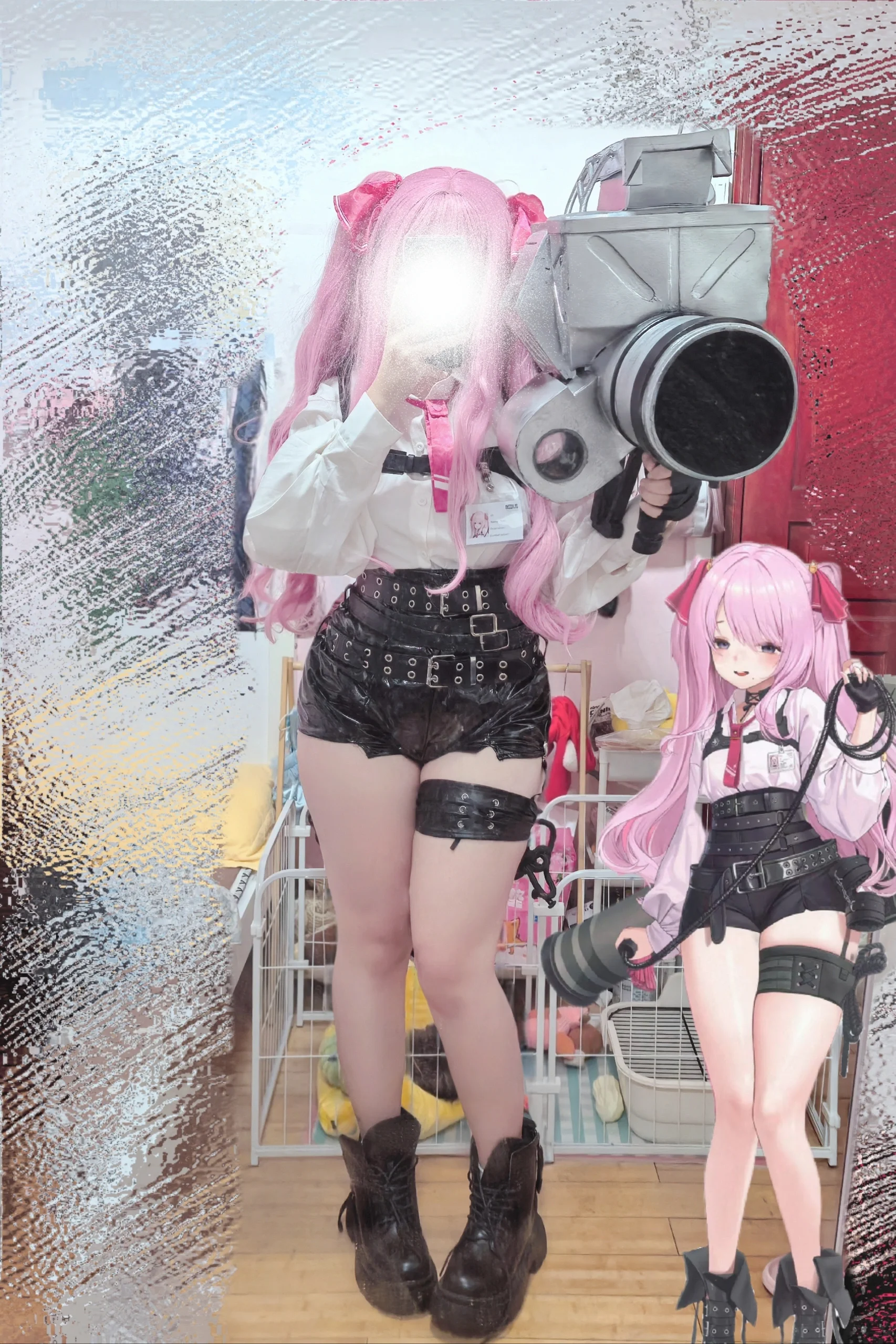 【尤妮cos】胜利女神试衣间，微胖身材的穿搭自我评估