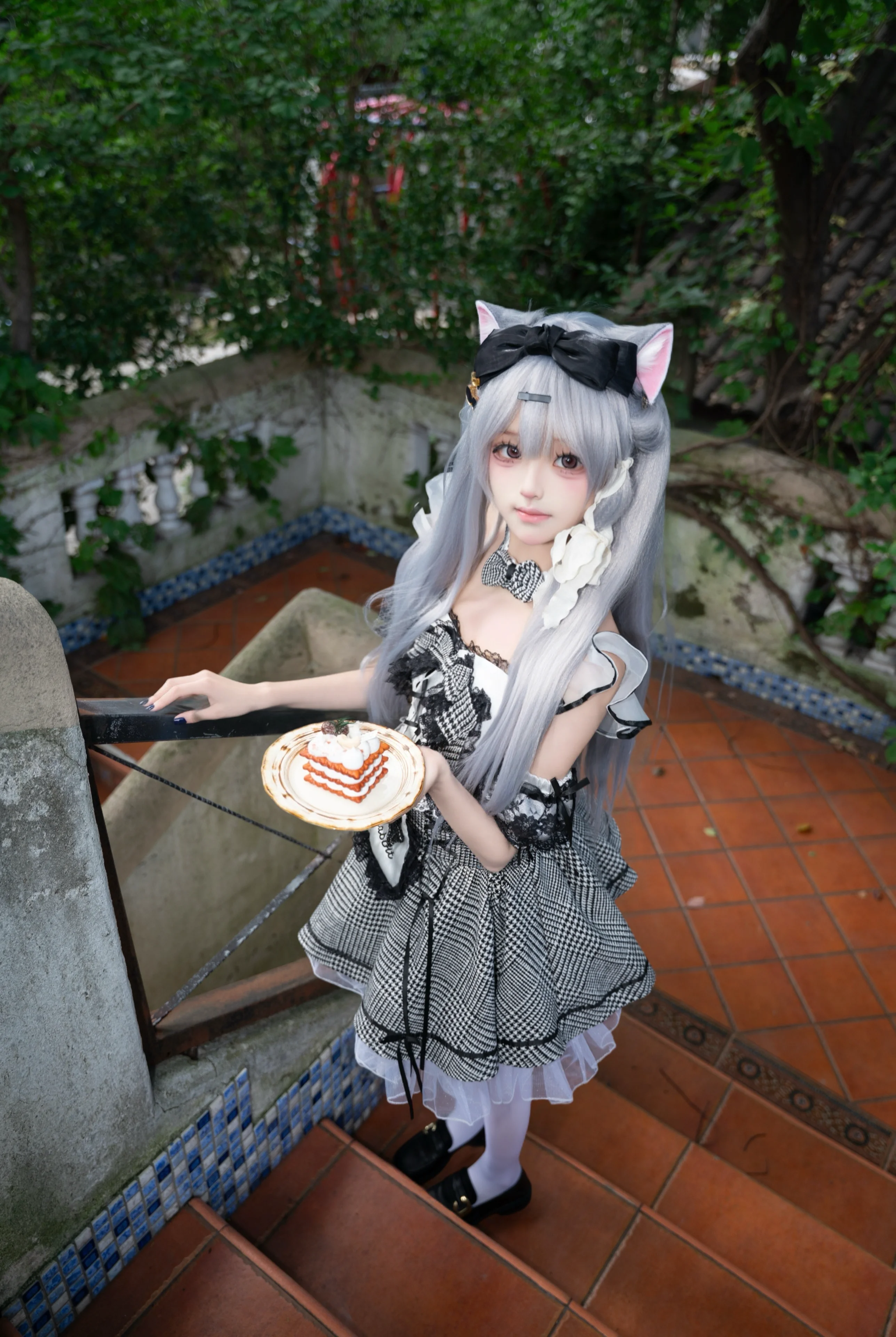 【雪村千绘莉cos】galgame中那个捧着蛋糕的猫耳少女