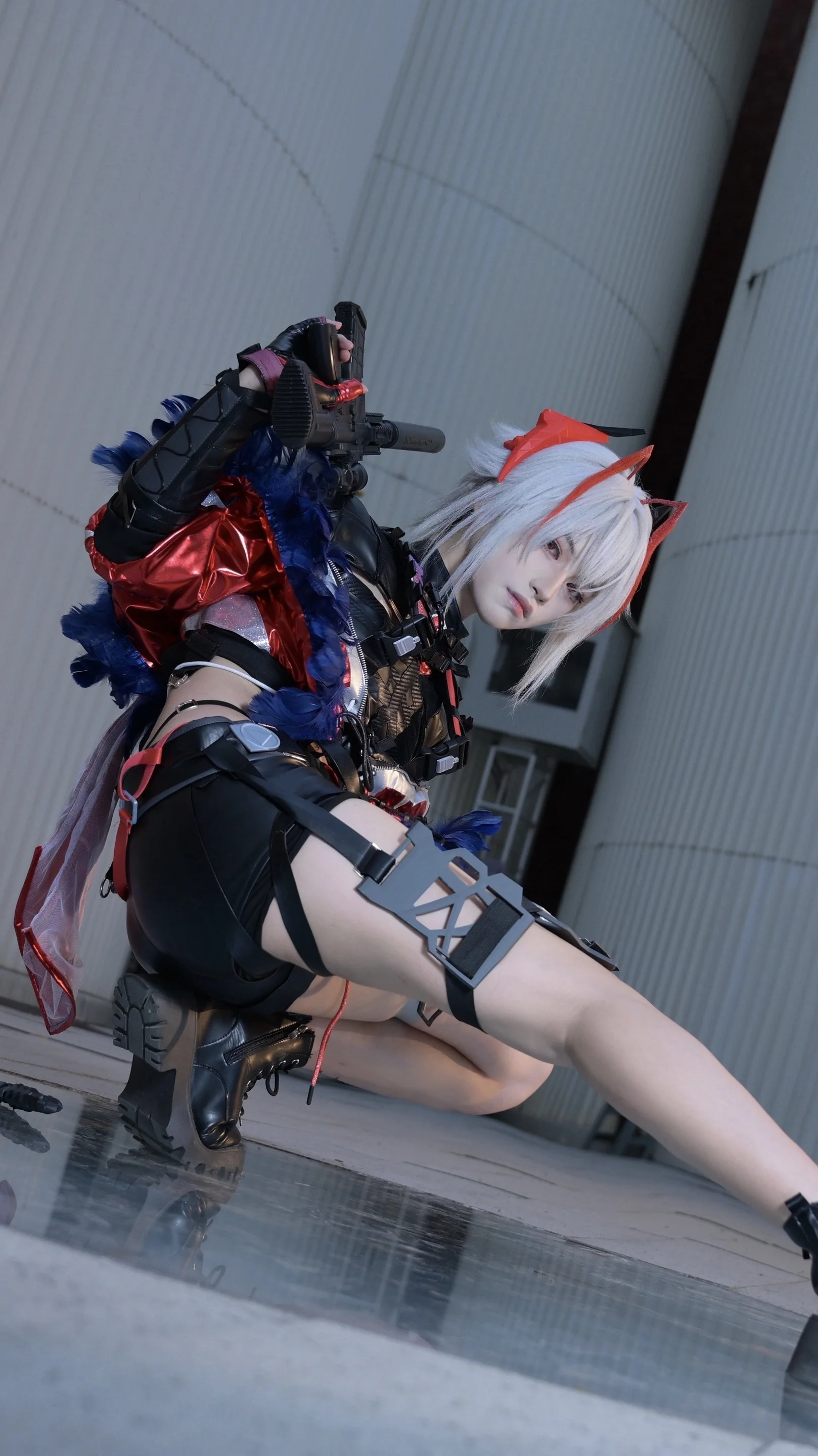 【麦小雯cos】三角洲行动战术特写 - 第 1 张