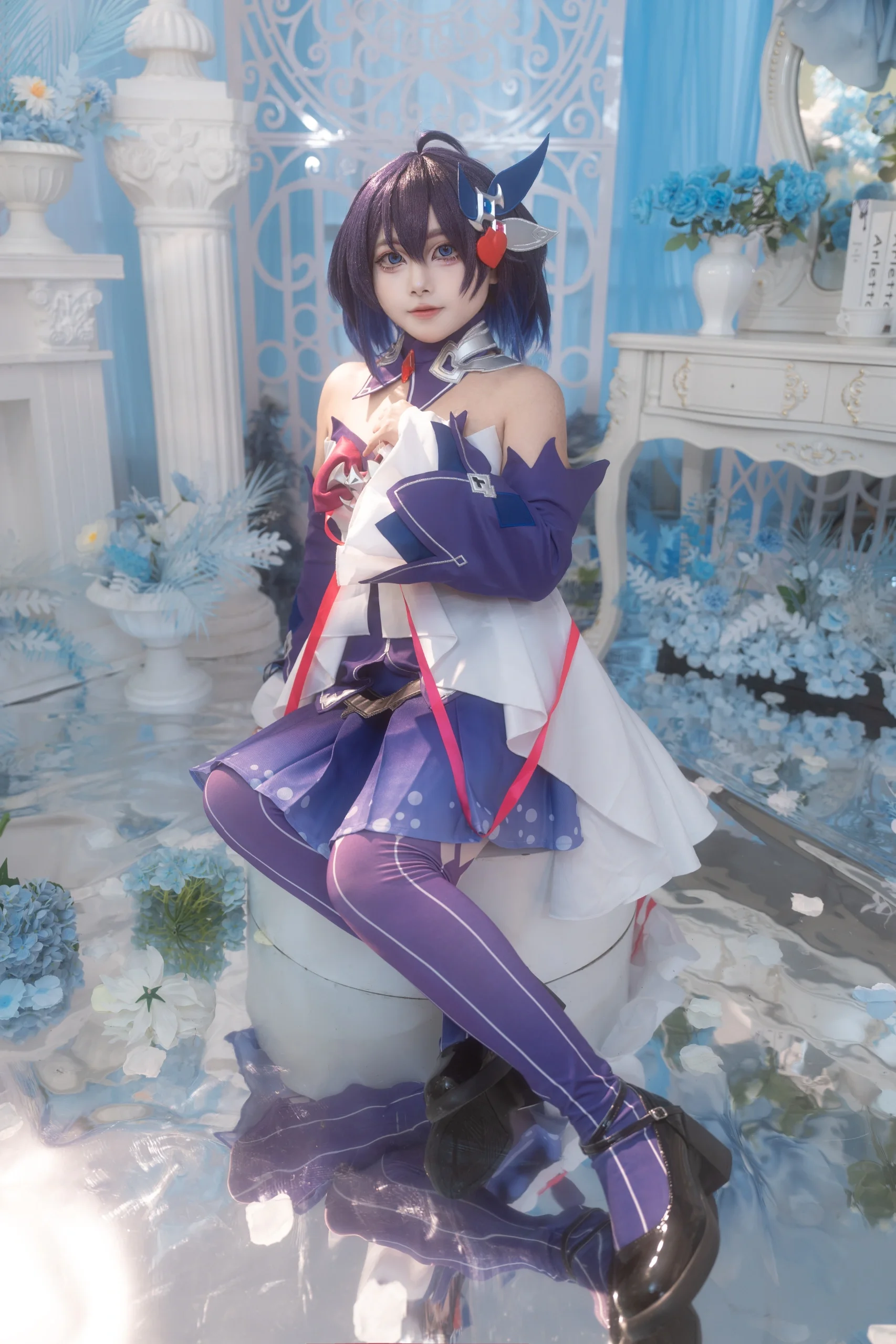 【希儿cos】崩坏三镜面幻境里的那抹幽蓝 - 第 10 张