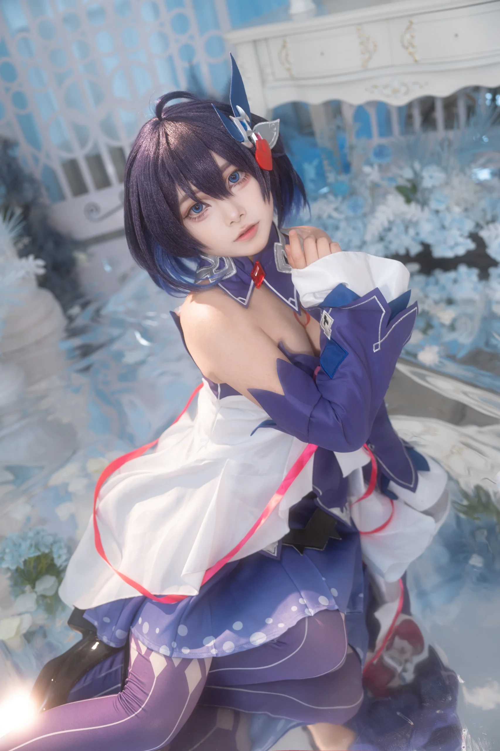 【希儿cos】崩坏三镜面幻境里的那抹幽蓝 - 第 2 张