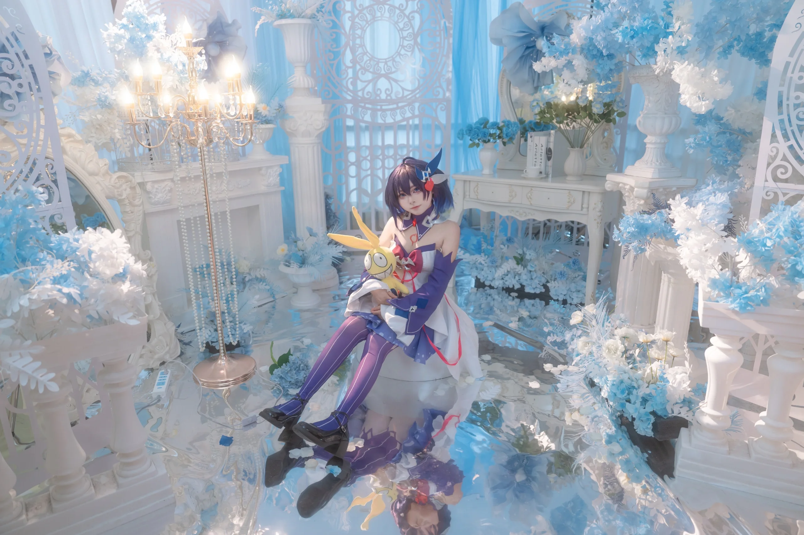 【希儿cos】崩坏三镜面幻境里的那抹幽蓝 - 第 4 张