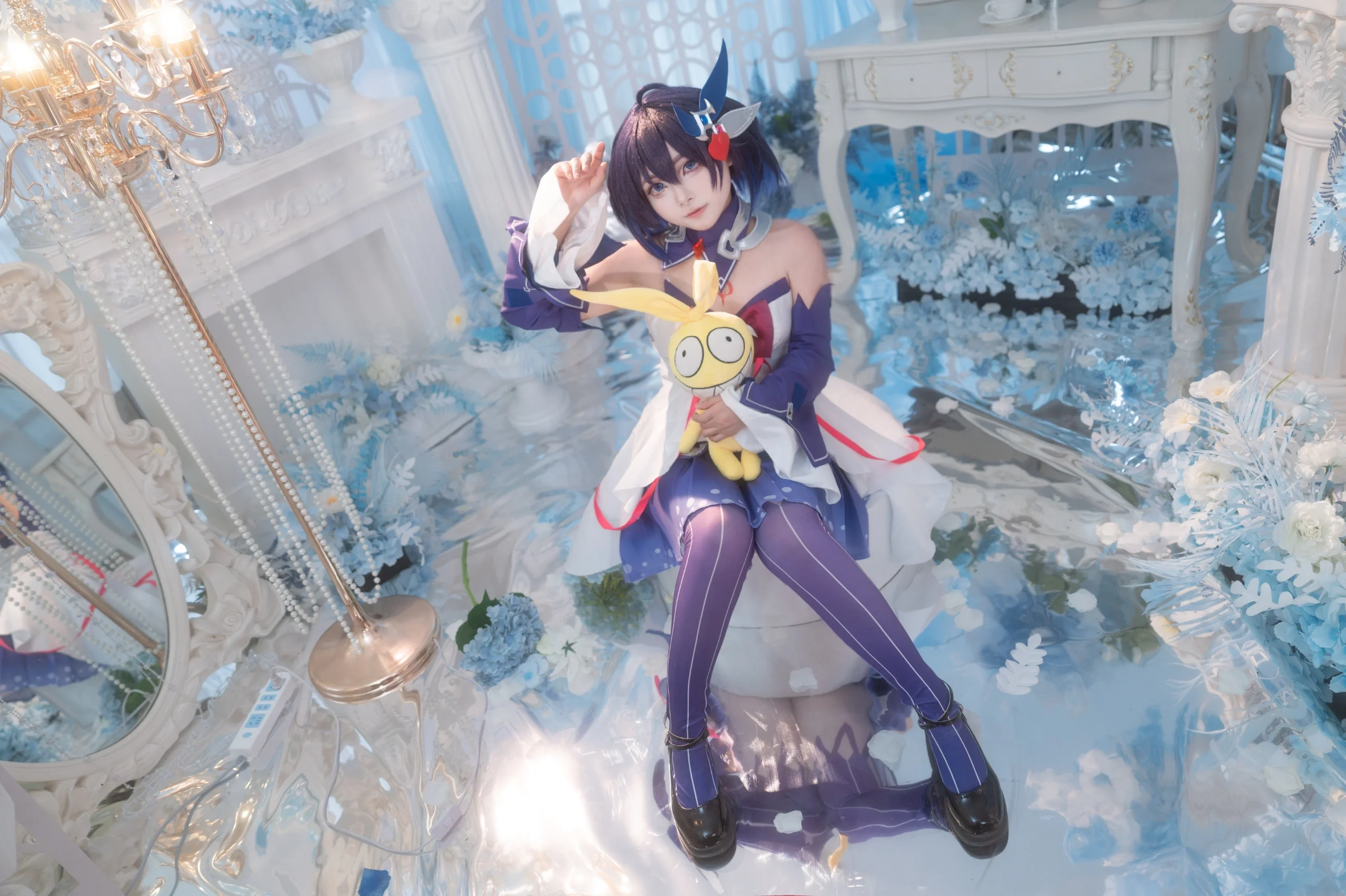 【希儿cos】崩坏三镜面幻境里的那抹幽蓝 - 第 5 张