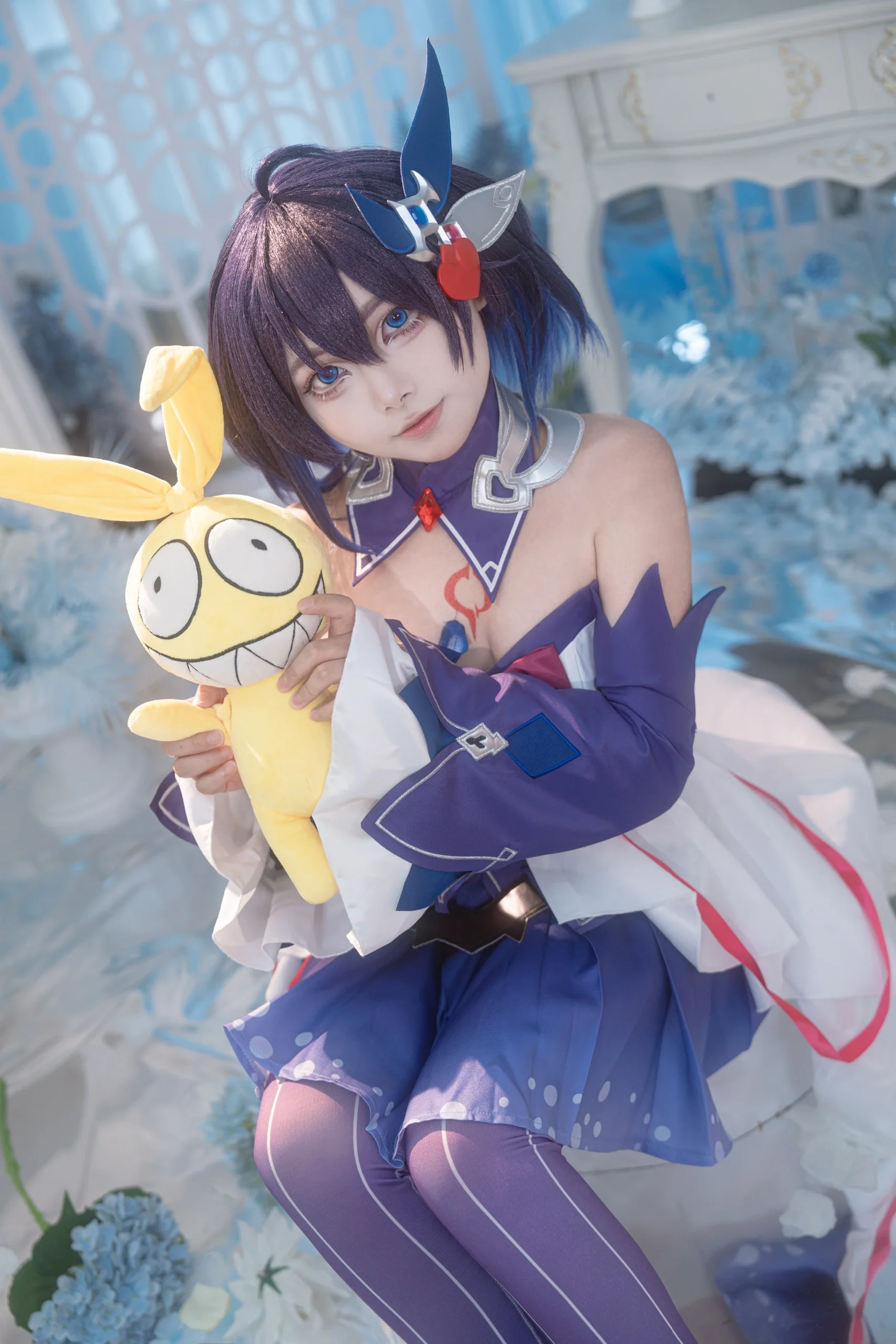 【希儿cos】崩坏三镜面幻境里的那抹幽蓝 - 第 7 张