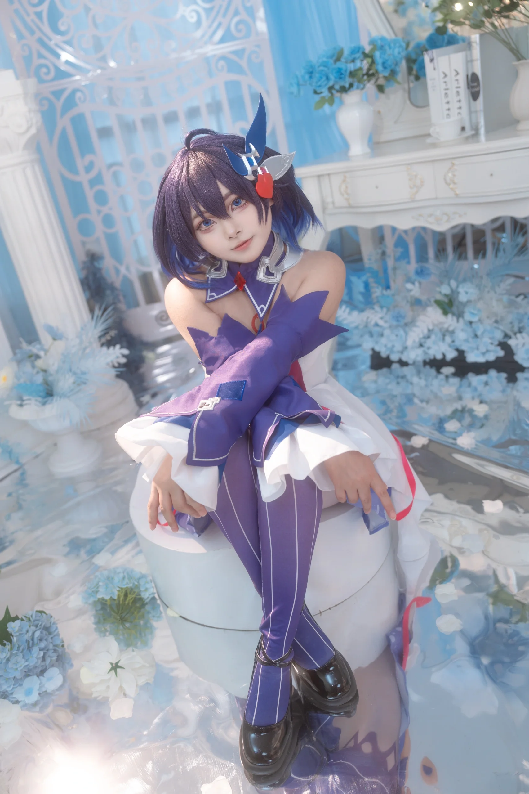 【希儿cos】崩坏三镜面幻境里的那抹幽蓝 - 第 8 张