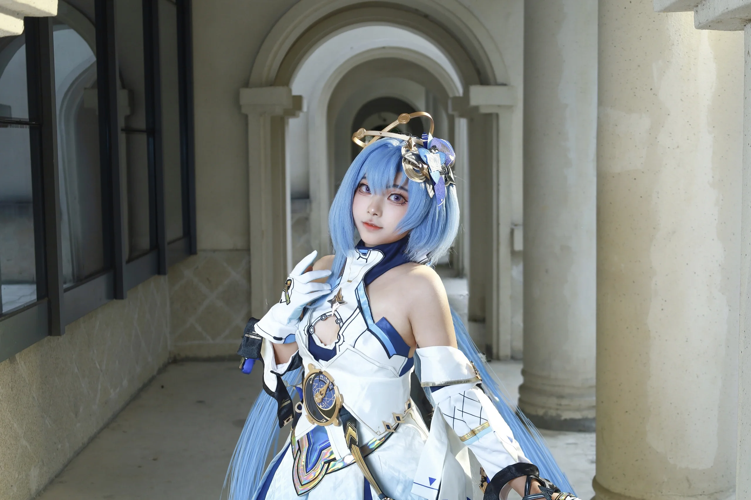 【格蕾修cos】天行·绘星之卷，在花园中感受星光与微风 - 第 4 张