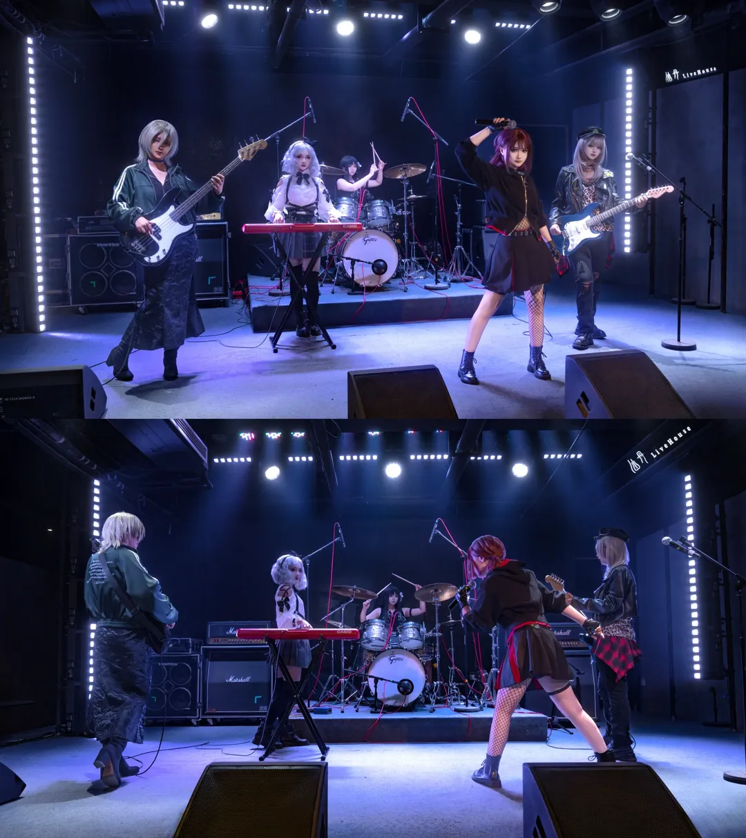 【井芹仁菜cos】第一次带队登台Girlsbandcry的Livehouse舞台 - 第 2 张