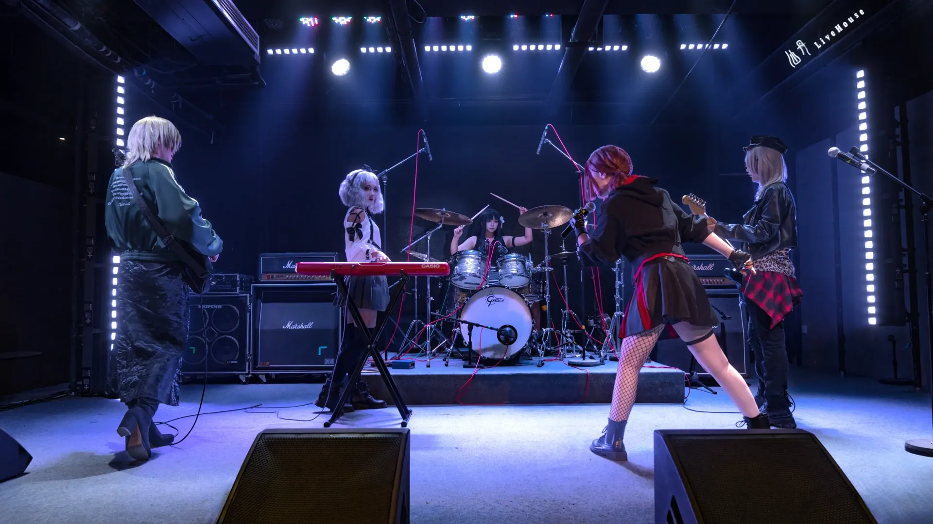 【井芹仁菜cos】第一次带队登台Girlsbandcry的Livehouse舞台 - 第 6 张