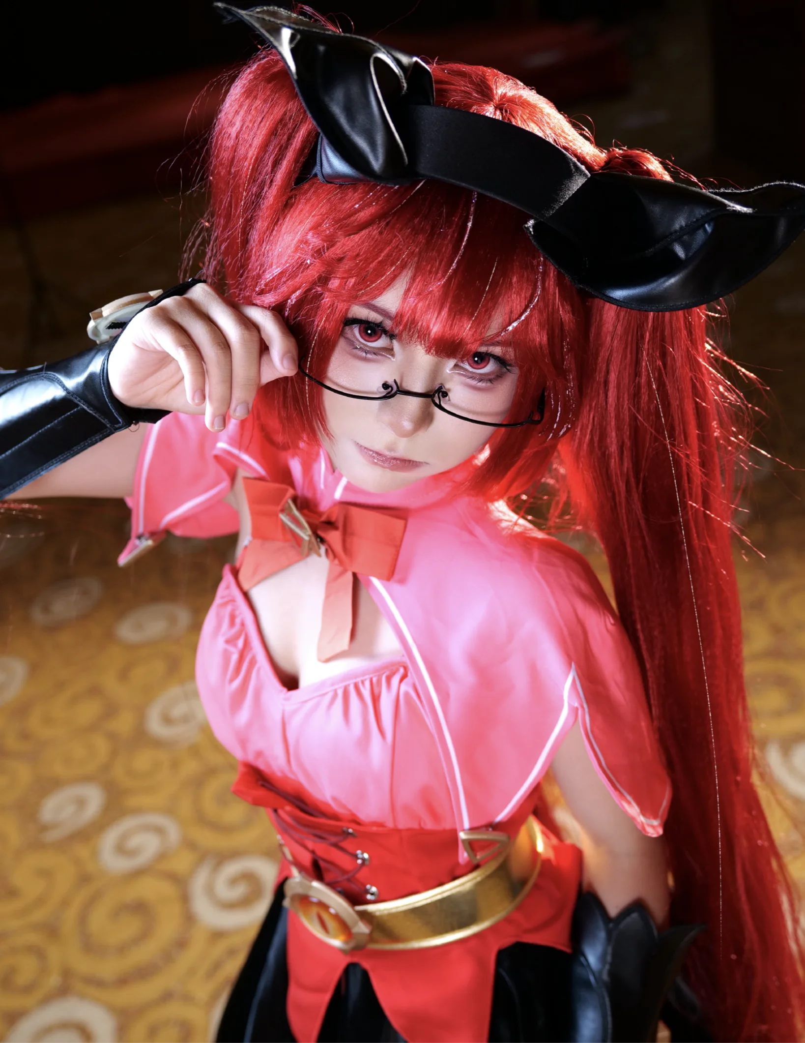 【安琪拉cos】王者荣耀里的红发魔女，诠释神秘气场