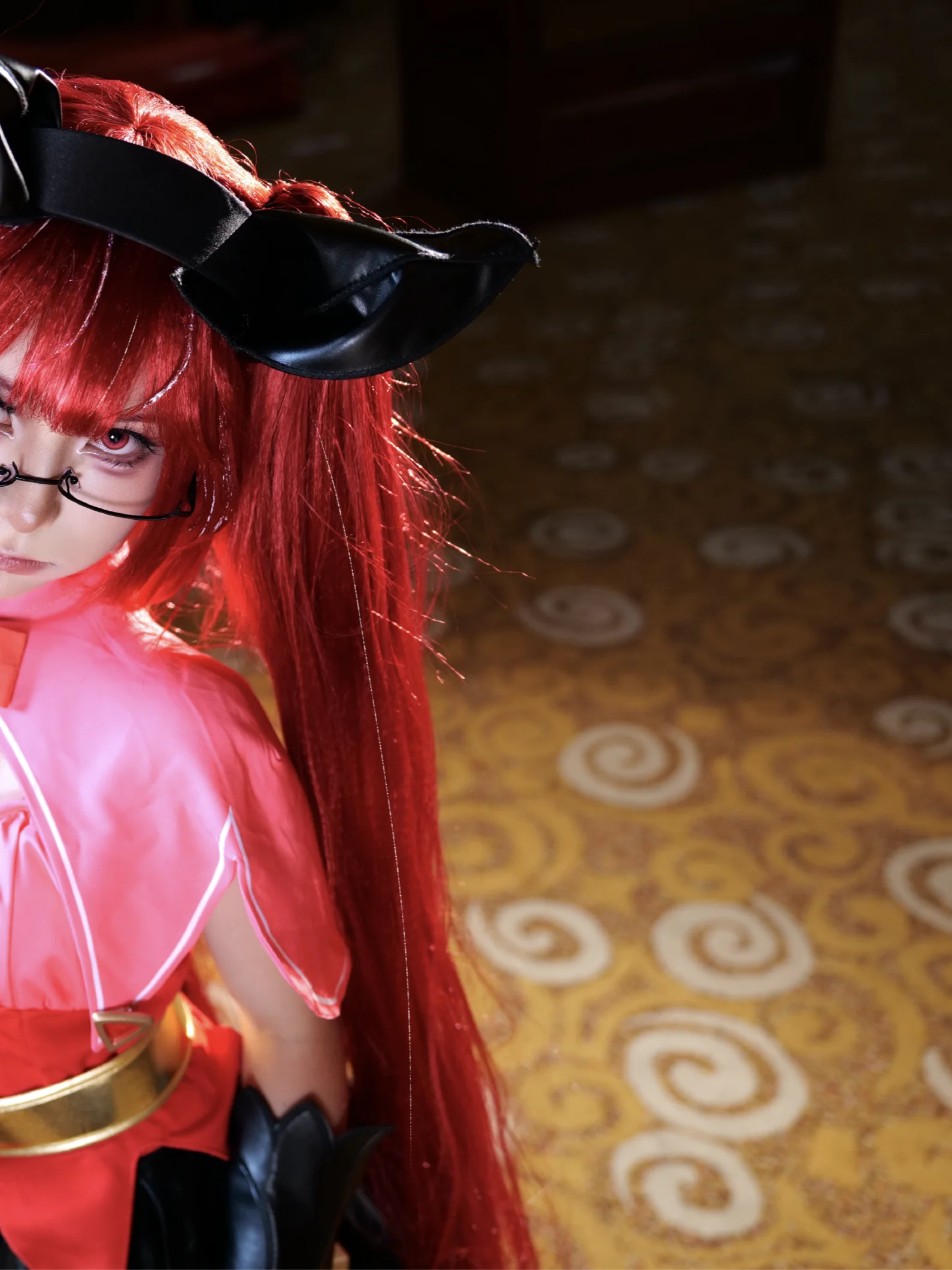 【安琪拉cos】王者荣耀里的红发魔女，诠释神秘气场 - 第 3 张