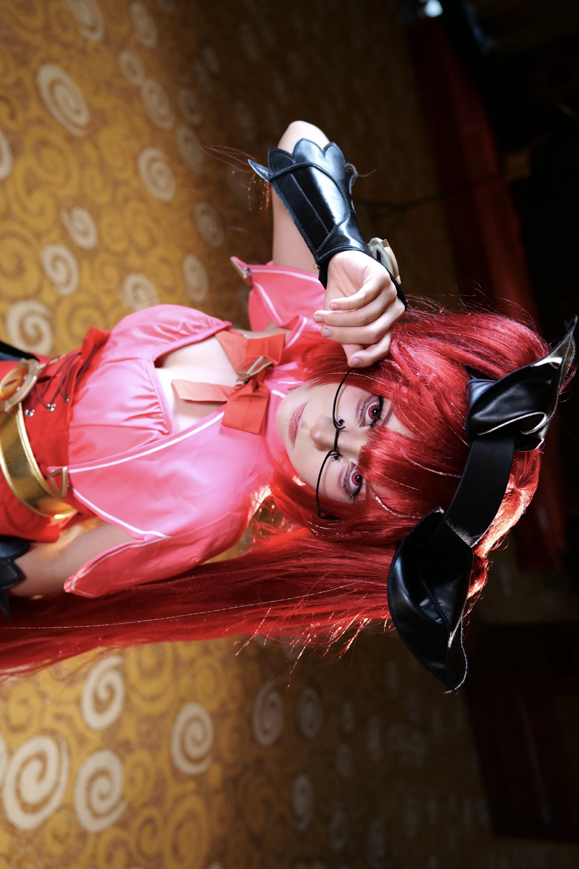 【安琪拉cos】王者荣耀里的红发魔女，诠释神秘气场 - 第 4 张