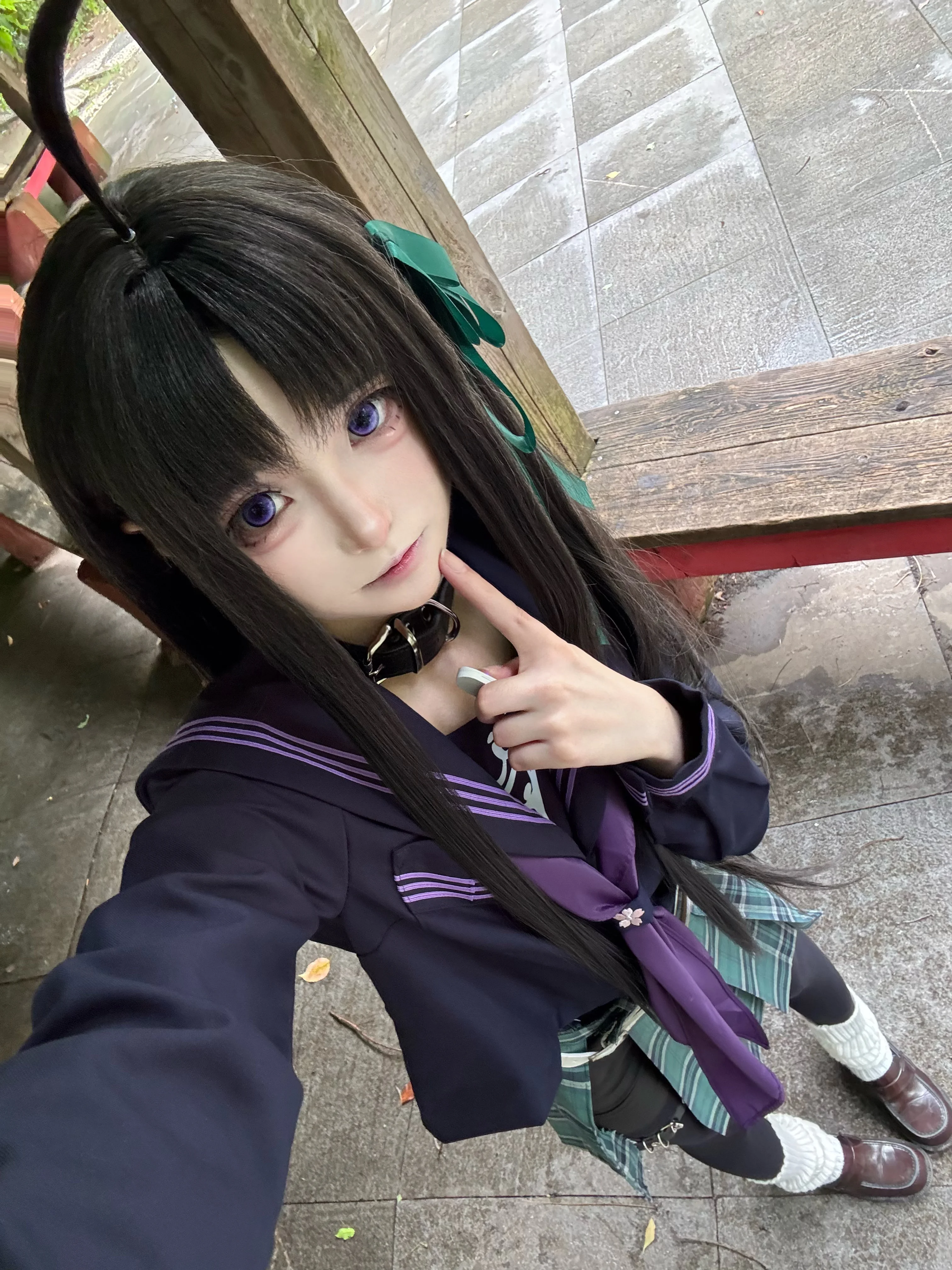 【安和昴cos】GBC元气少女登场，水手服穿搭全记录