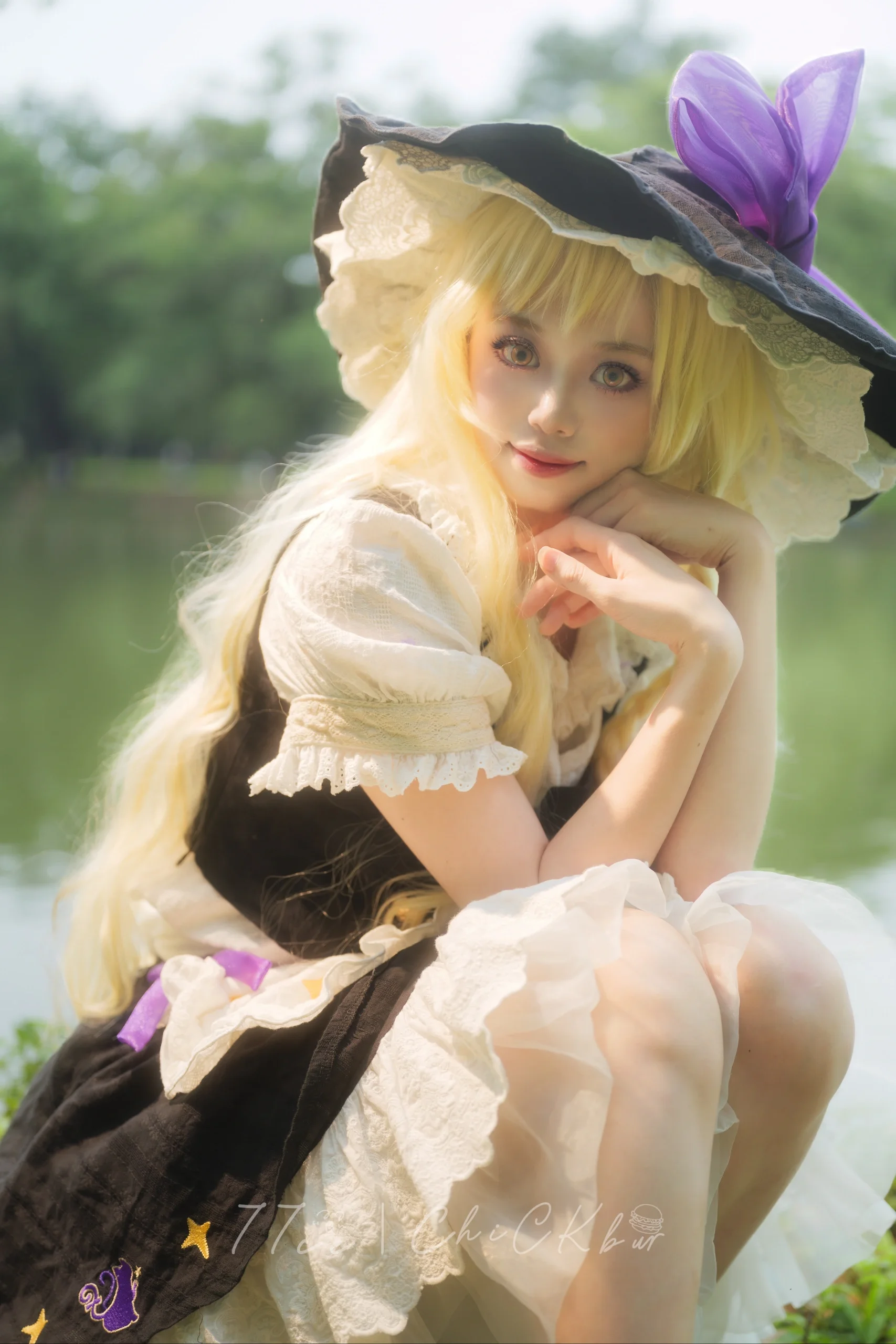 【雾雨魔理沙cos】东方project里的乡间魔法使 - 第 1 张