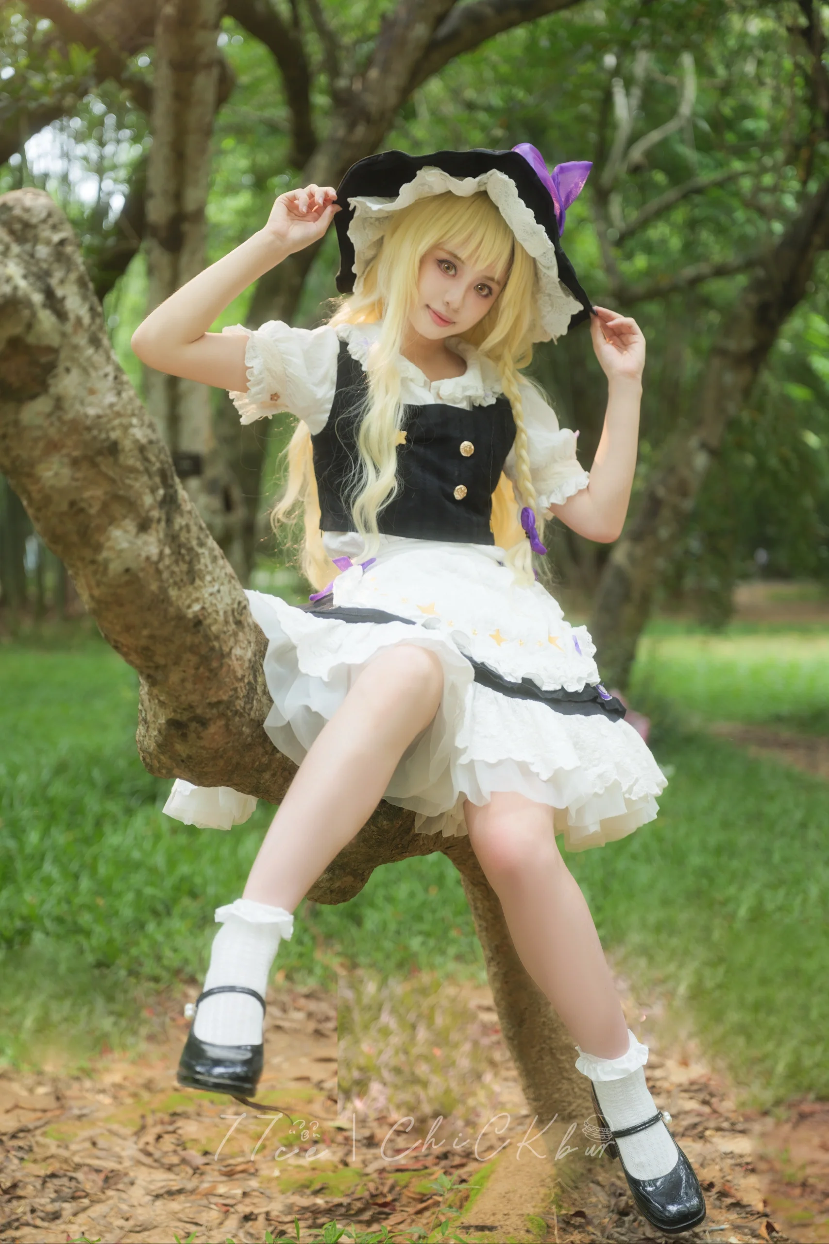 【雾雨魔理沙cos】东方project里的乡间魔法使 - 第 2 张