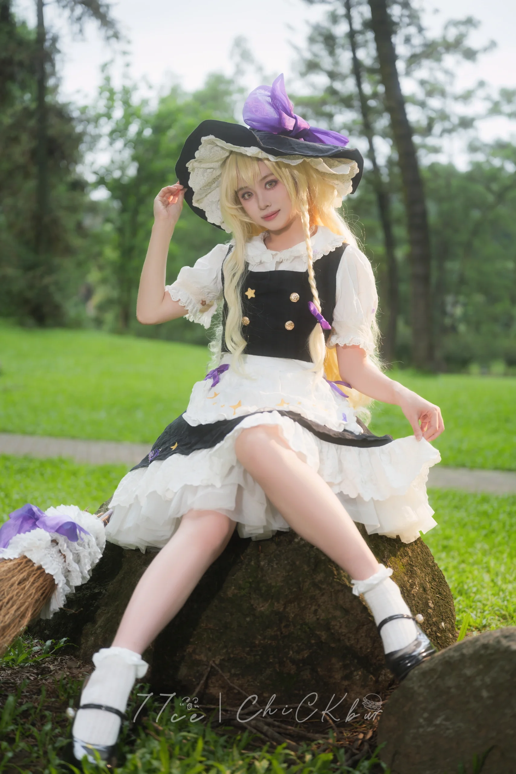 【雾雨魔理沙cos】东方project里的乡间魔法使 - 第 3 张