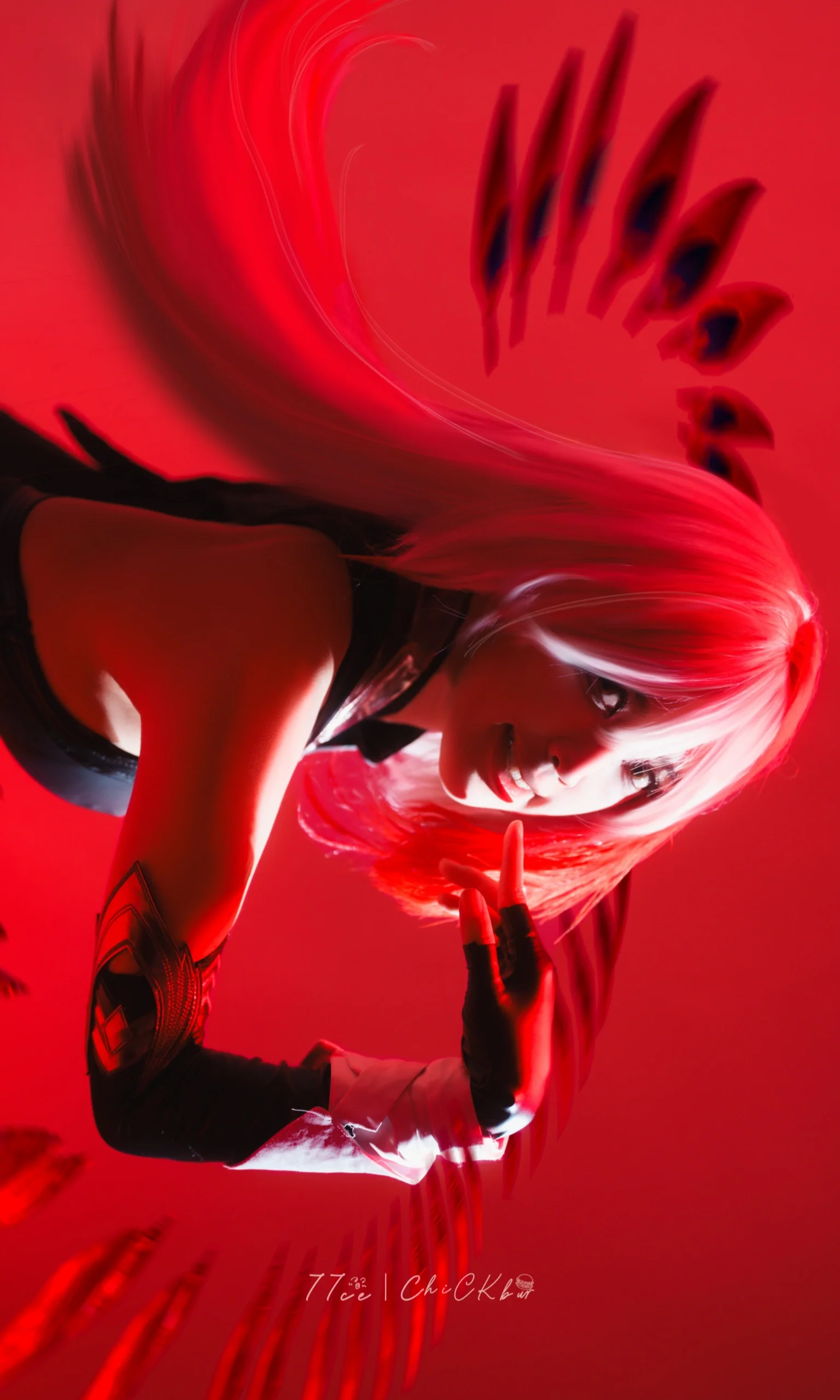 【影cos】王者荣耀 红白之影，演好坏女人的底色 - 第 3 张