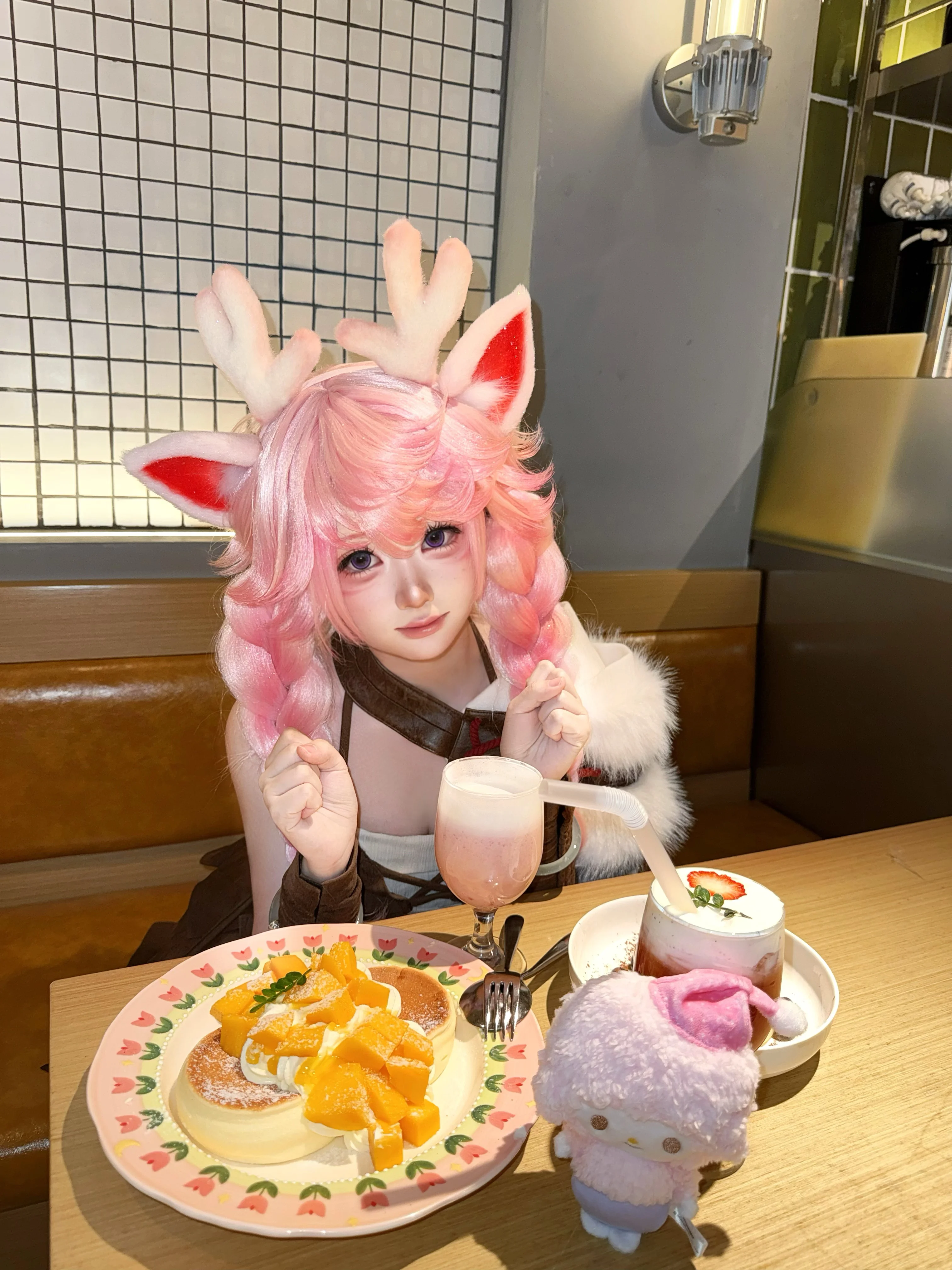 【瑶cos】王者荣耀小鹿女的一顿精致下午茶