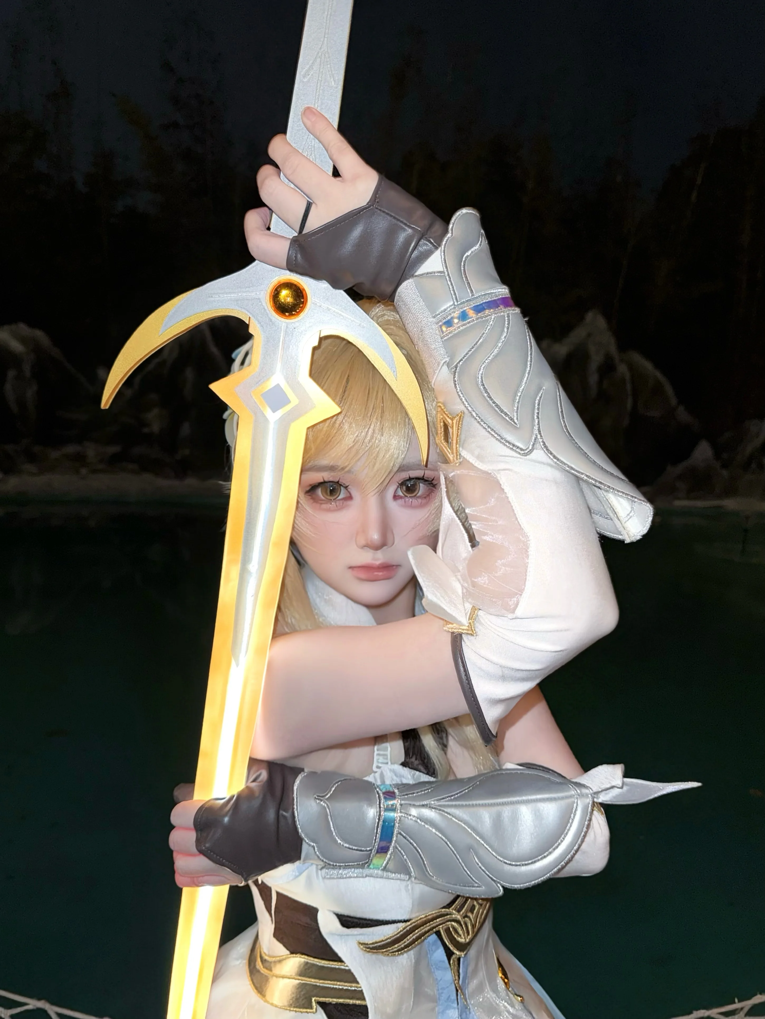 【荧cos】夜晚的旅途终点，见证一切事物的沉淀 - 第 1 张