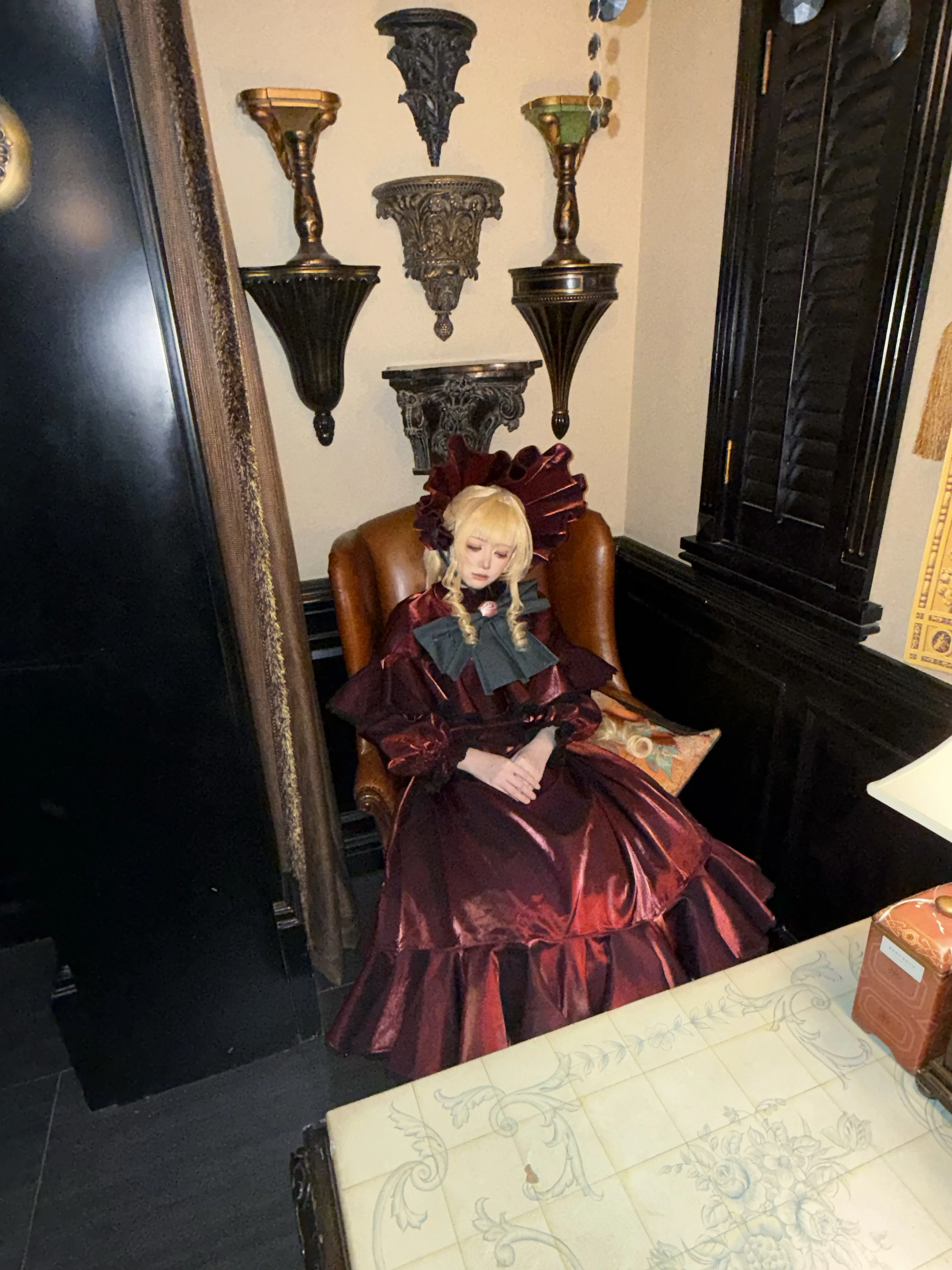 【真红cos】蔷薇少女的宿命，此刻停留于午后时光