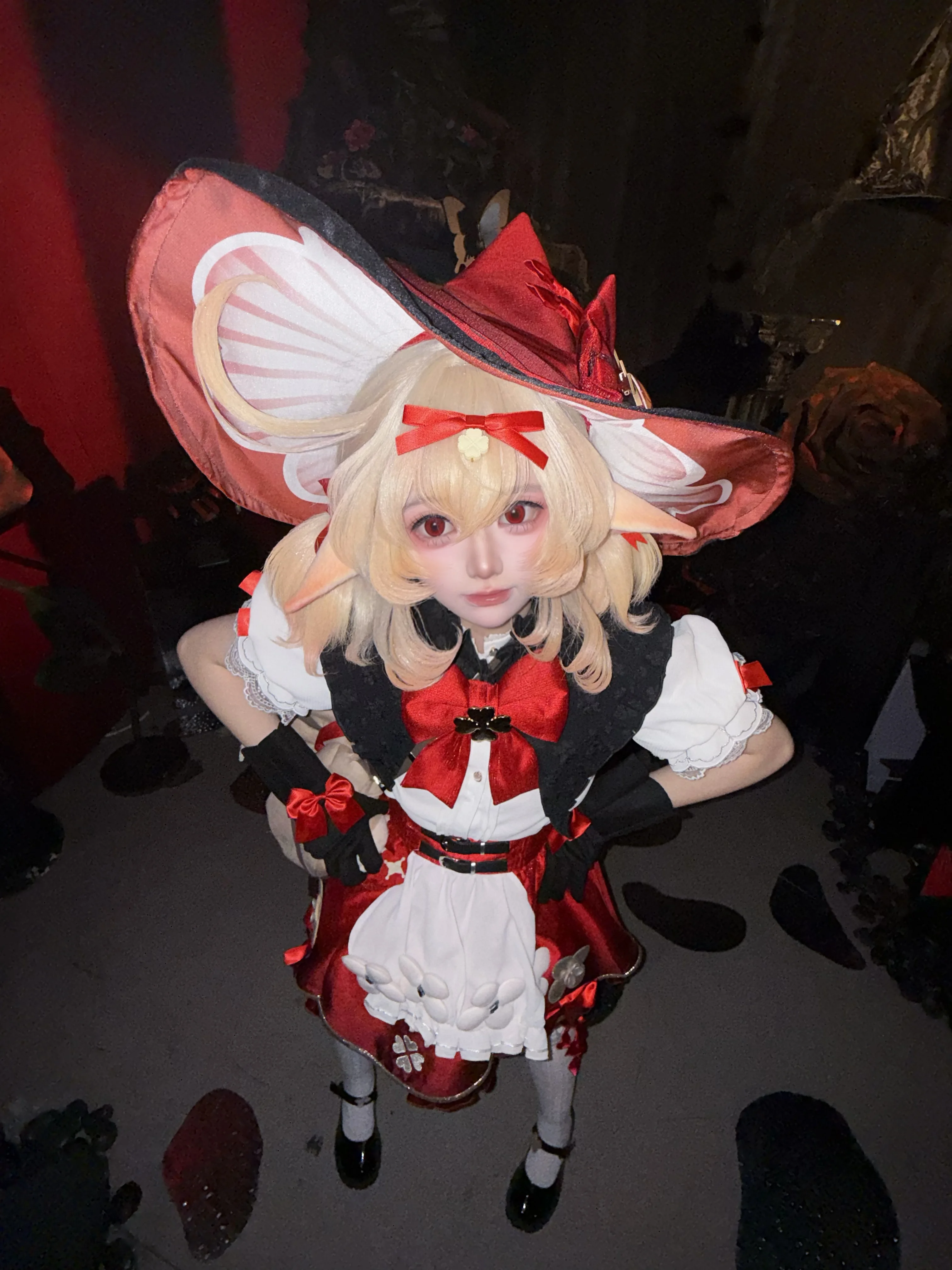 【可莉cos】原神里的火花骑士，炸翻全场