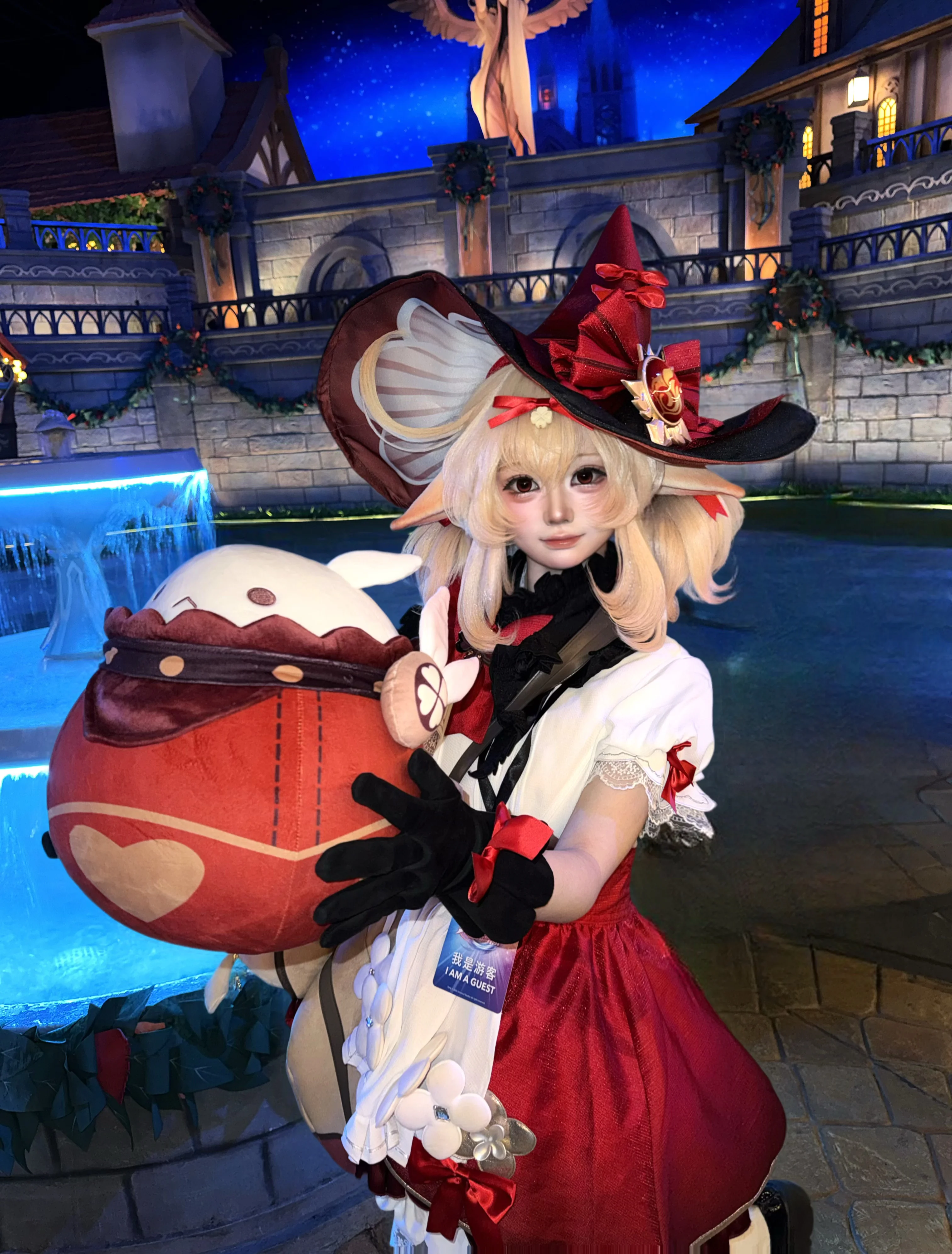 【可莉cos】原神蒙德城的火花骑士，带着炸弹出街啦