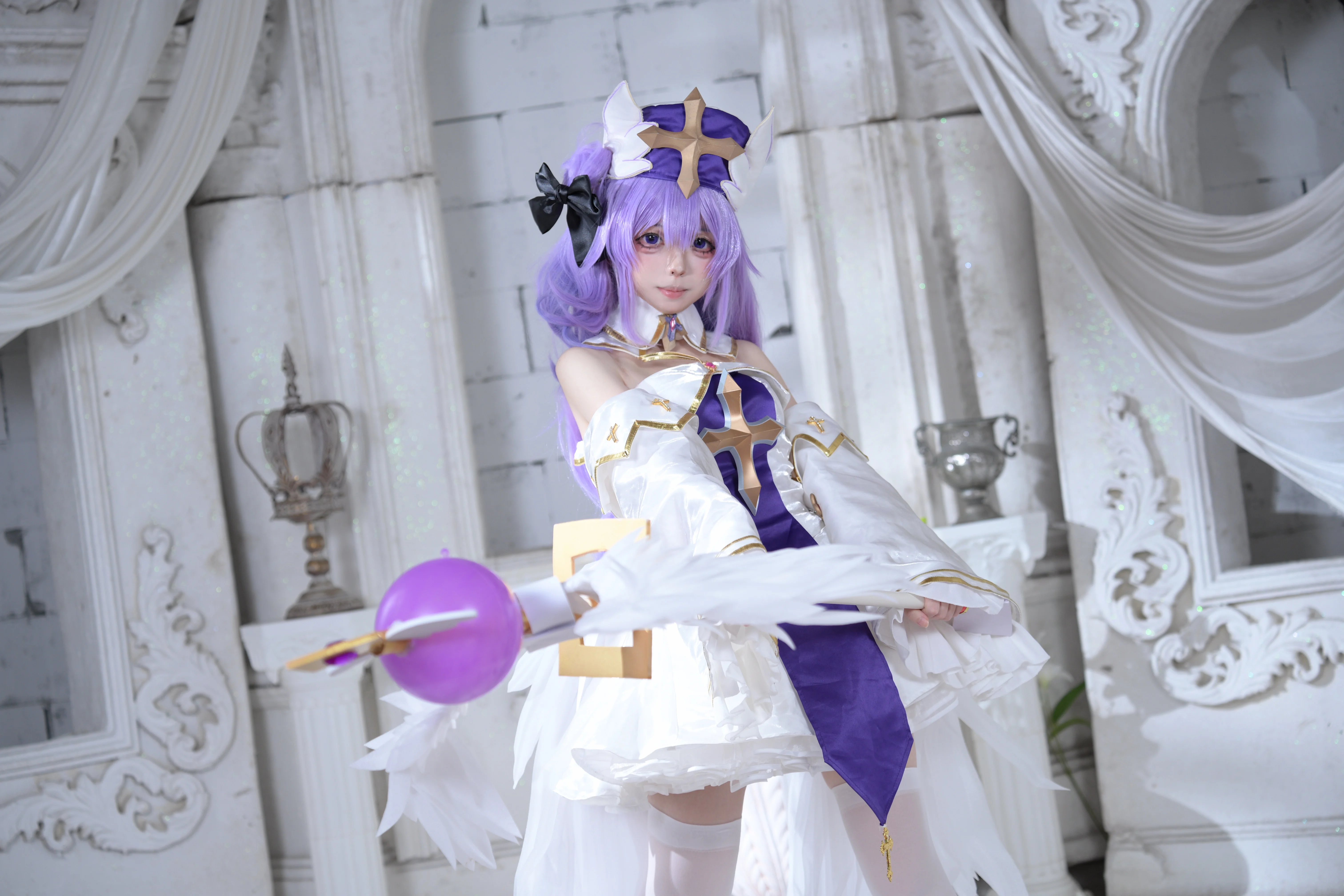 【独角兽cos】碧蓝航线，纯白守护天使的静谧时刻 - 第 2 张