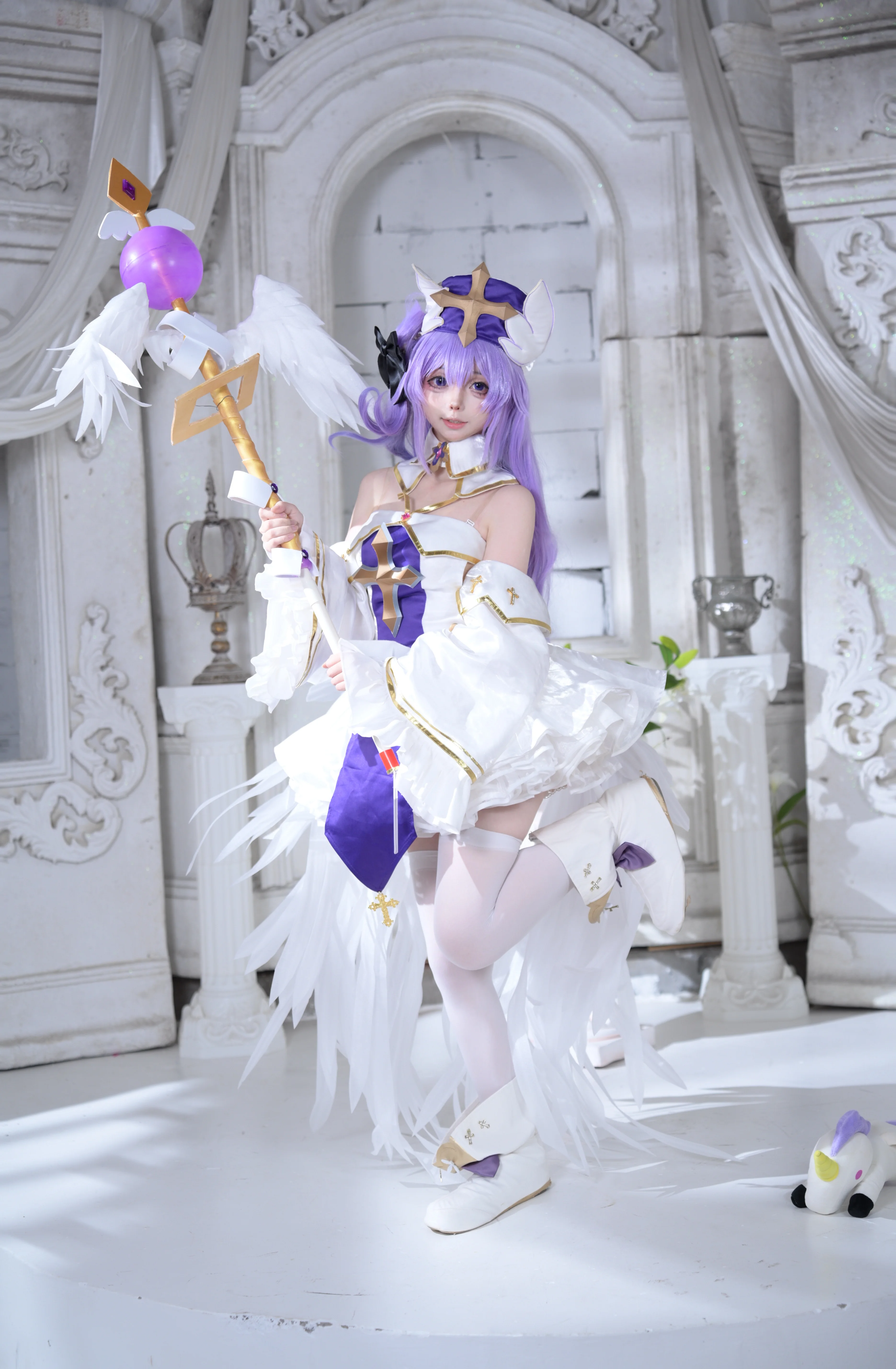 【独角兽cos】碧蓝航线，纯白守护天使的静谧时刻 - 第 3 张