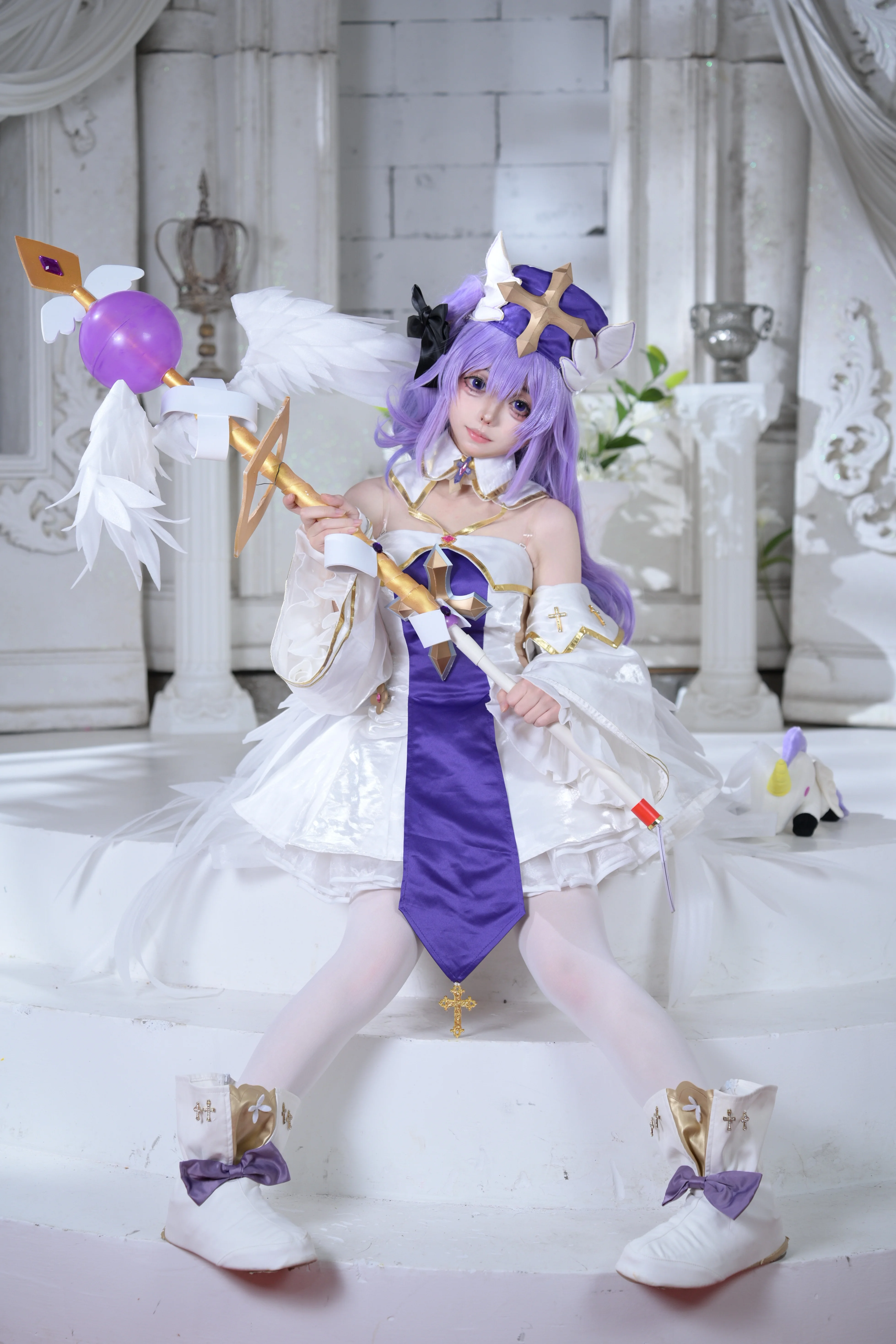 【独角兽cos】碧蓝航线，纯白守护天使的静谧时刻