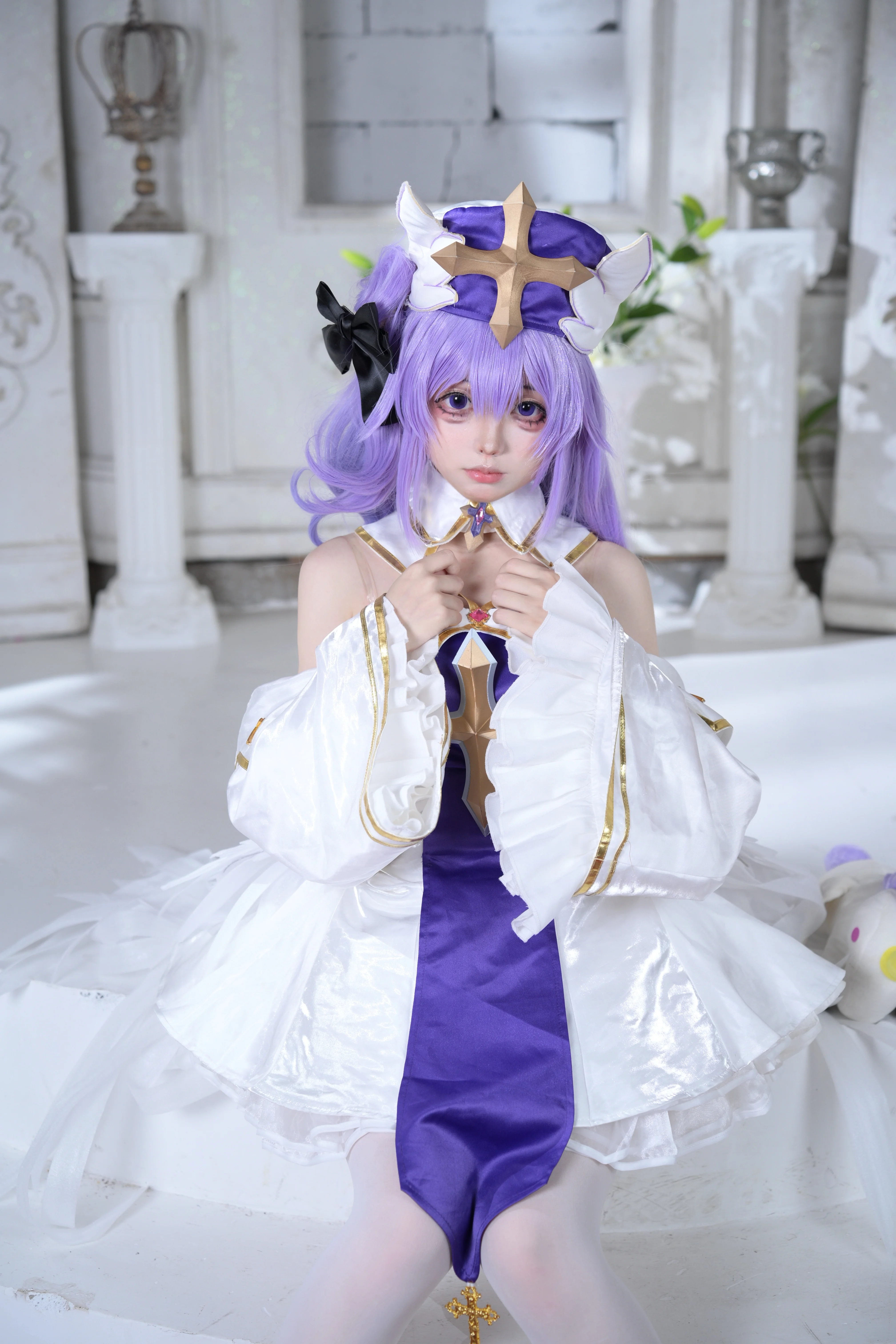 【独角兽cos】碧蓝航线，纯白守护天使的静谧时刻 - 第 8 张