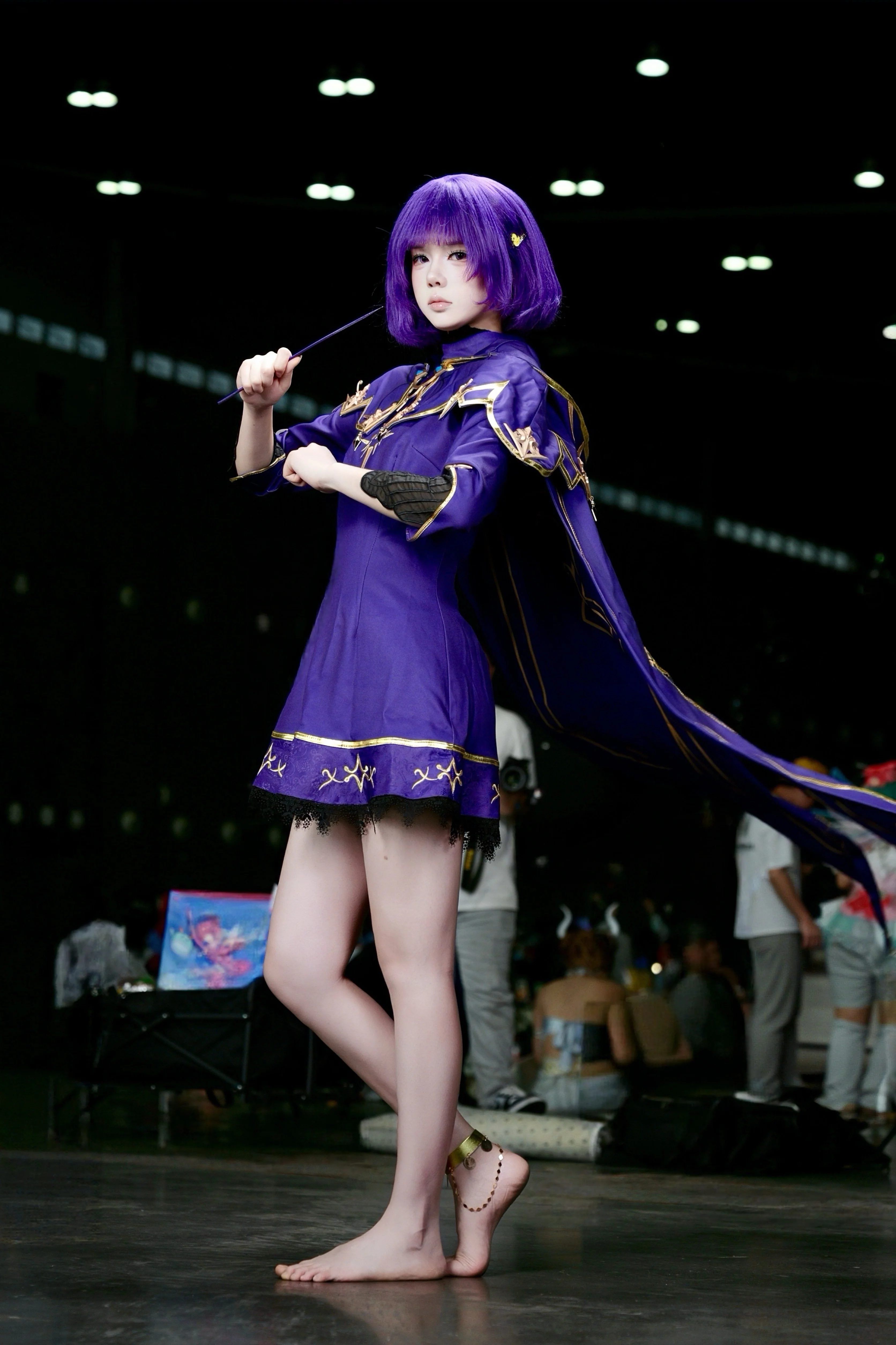 [Gongsun Li & Sheng Cai'er Cosplay] Honor of Kings and Throne of Seal Anime Dual-Character Light and Shadow Photo Showcase - Image 1