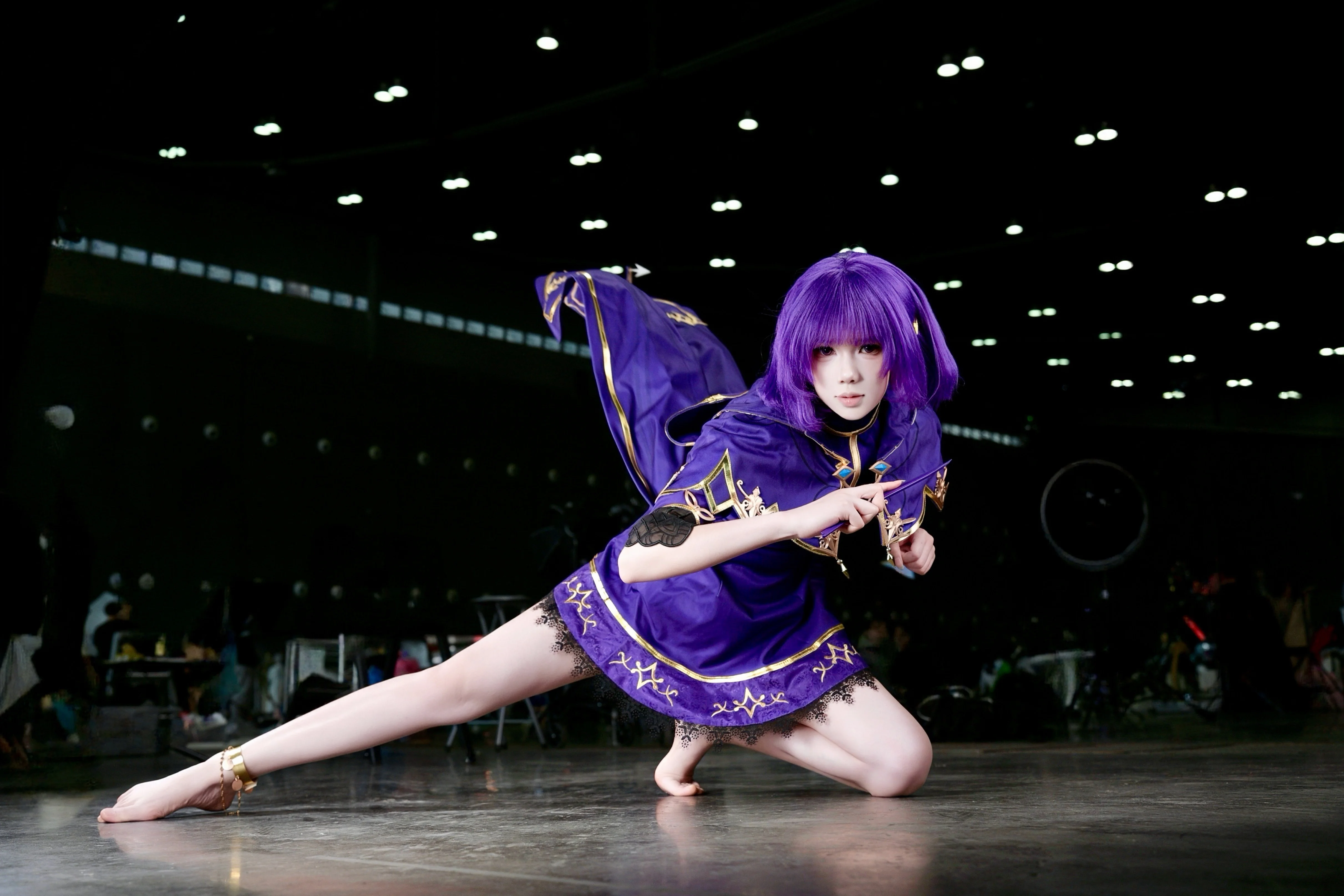 [Gongsun Li & Sheng Cai'er Cosplay] Honor of Kings and Throne of Seal Anime Dual-Character Light and Shadow Photo Showcase - Image 3