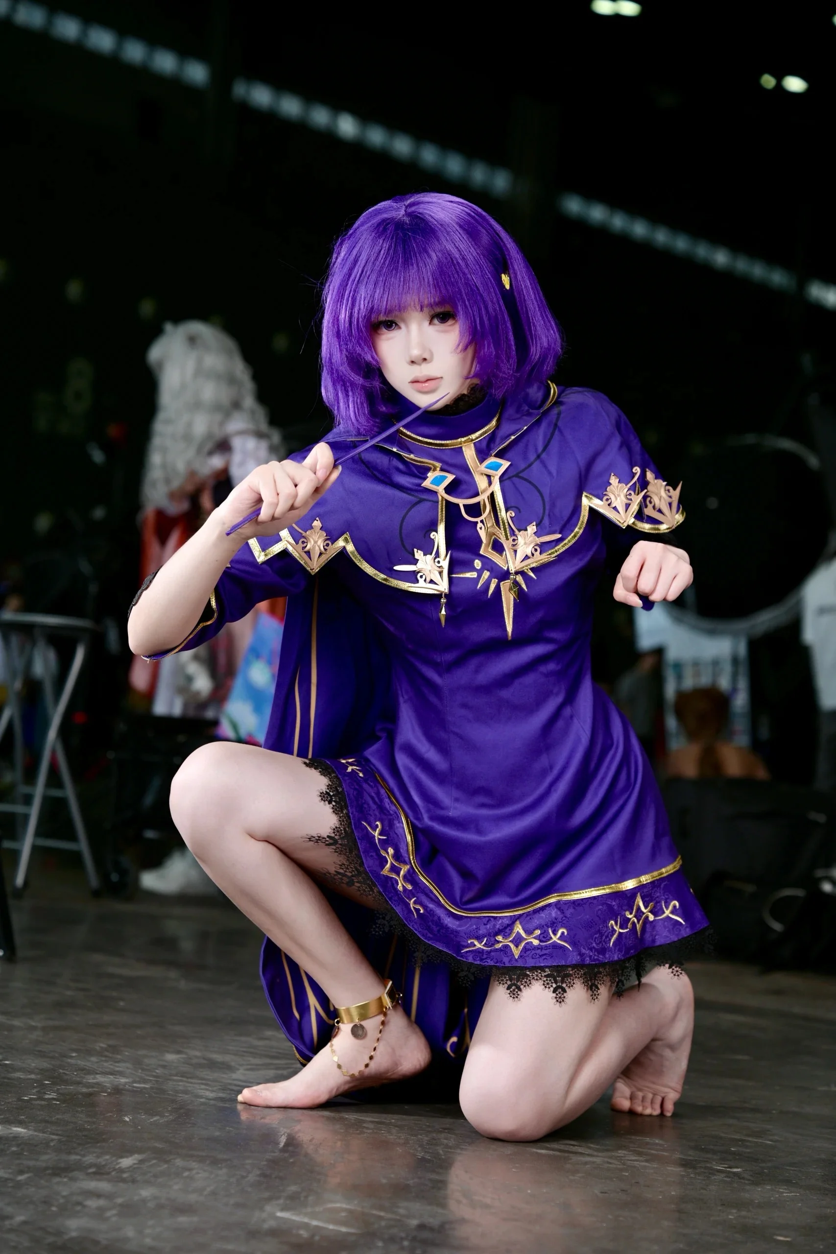 [Gongsun Li & Sheng Cai'er Cosplay] Honor of Kings and Throne of Seal Anime Dual-Character Light and Shadow Photo Showcase - Image 5