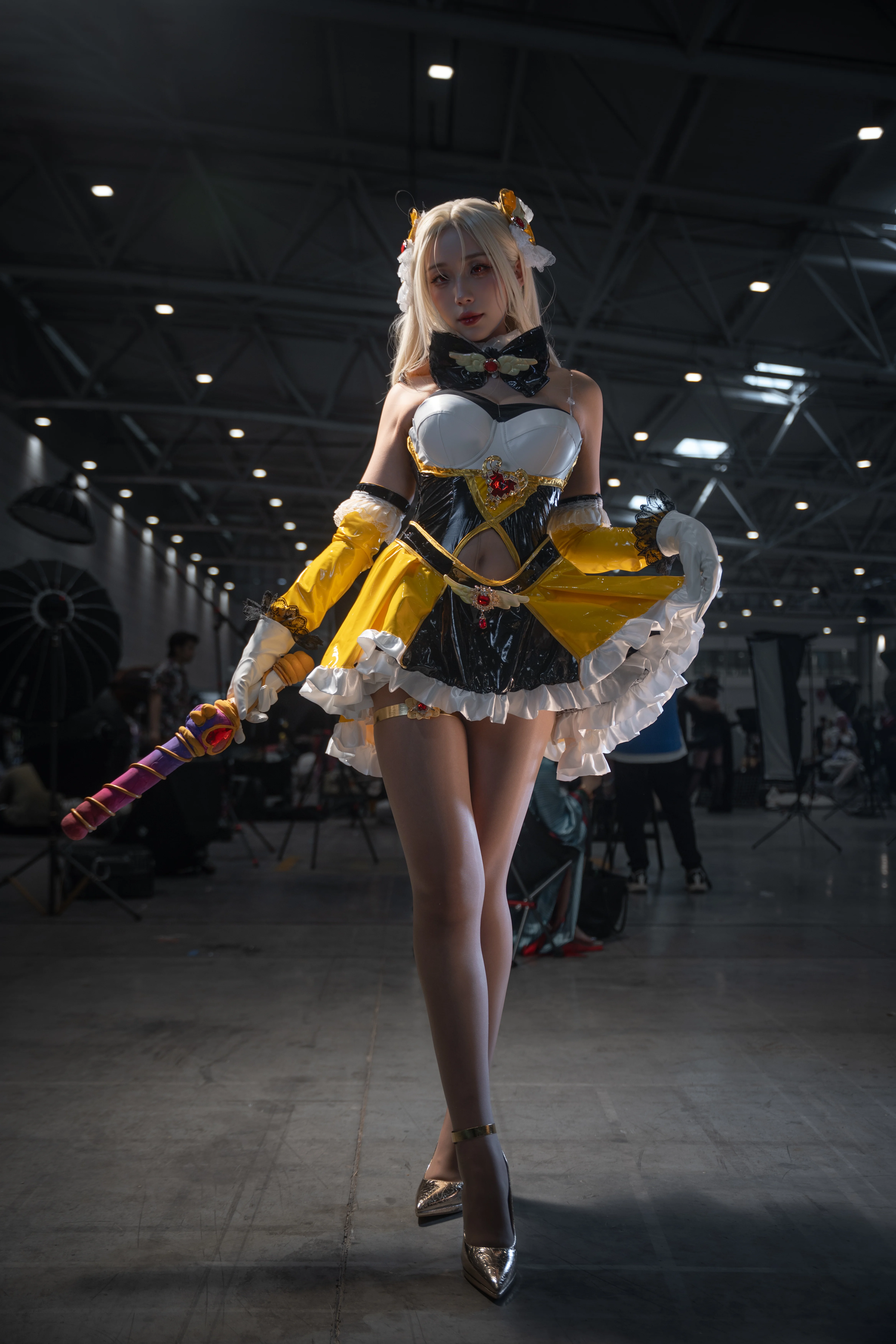 【奥利维耶cos】棕色尘埃2魔法少女幻樱，漫展现场返图