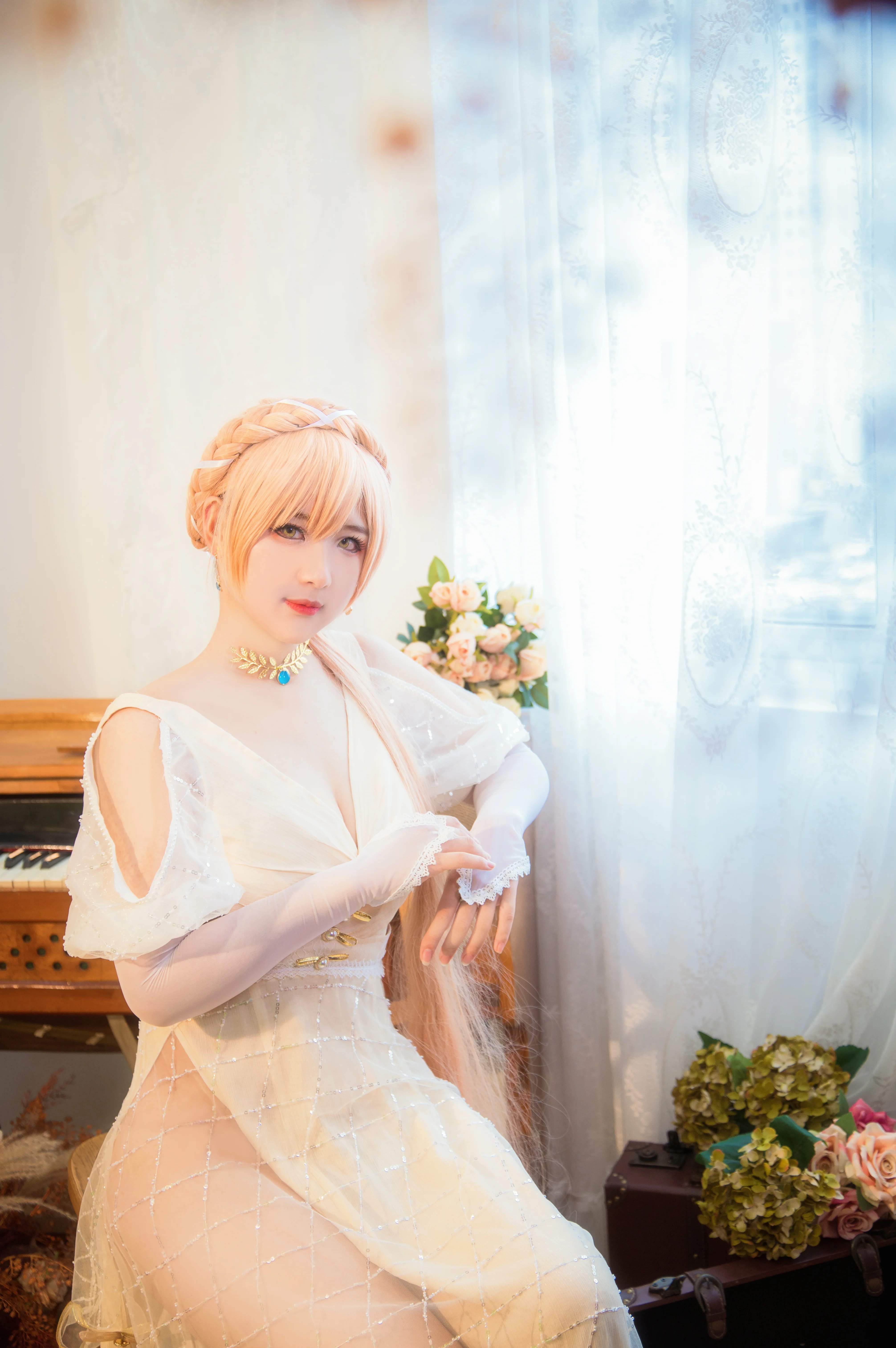【闪电姐cos】少女前线停服纪念婚纱摄影 - 第 2 张