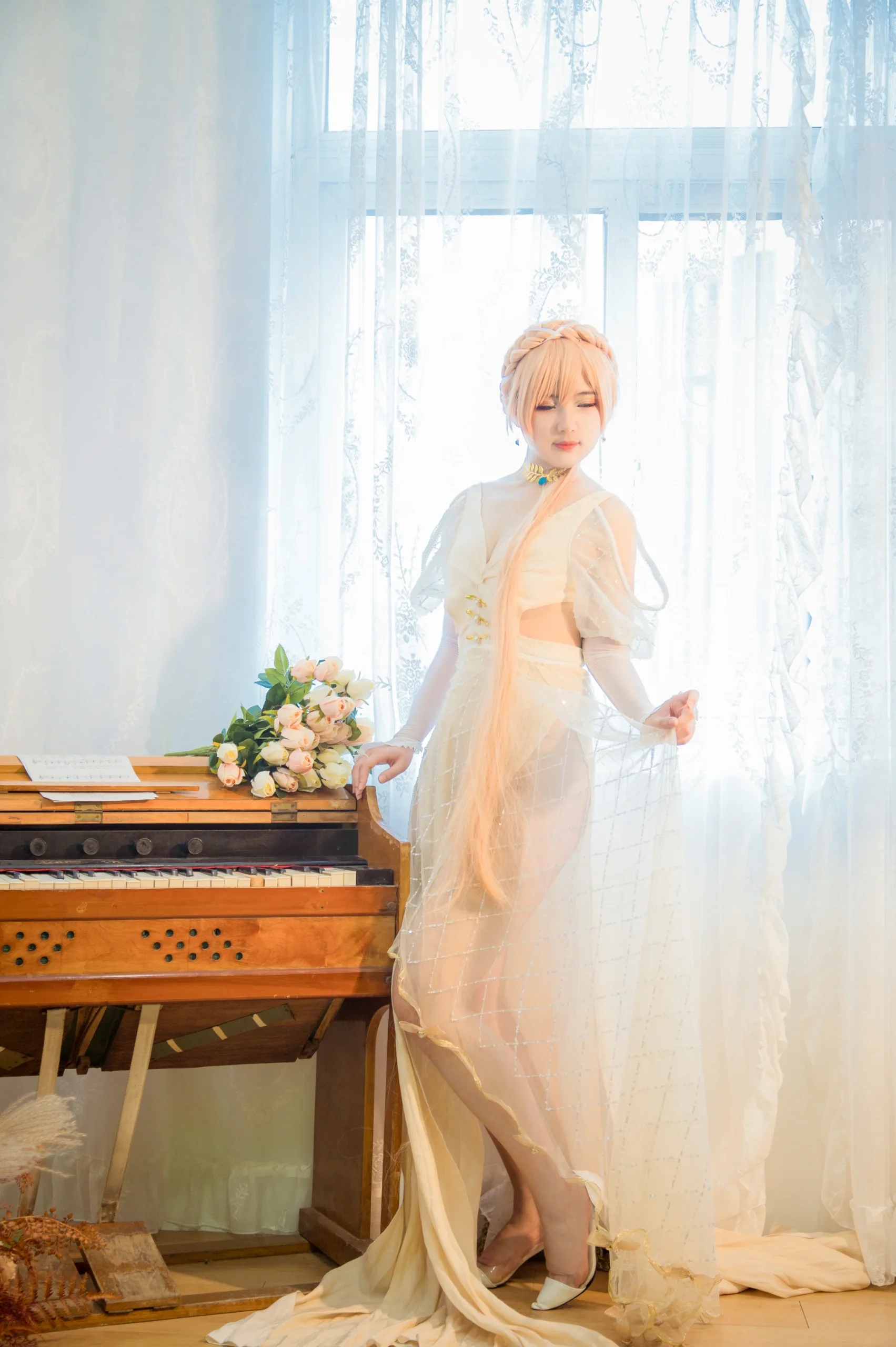 【闪电姐cos】少女前线停服纪念婚纱摄影 - 第 3 张