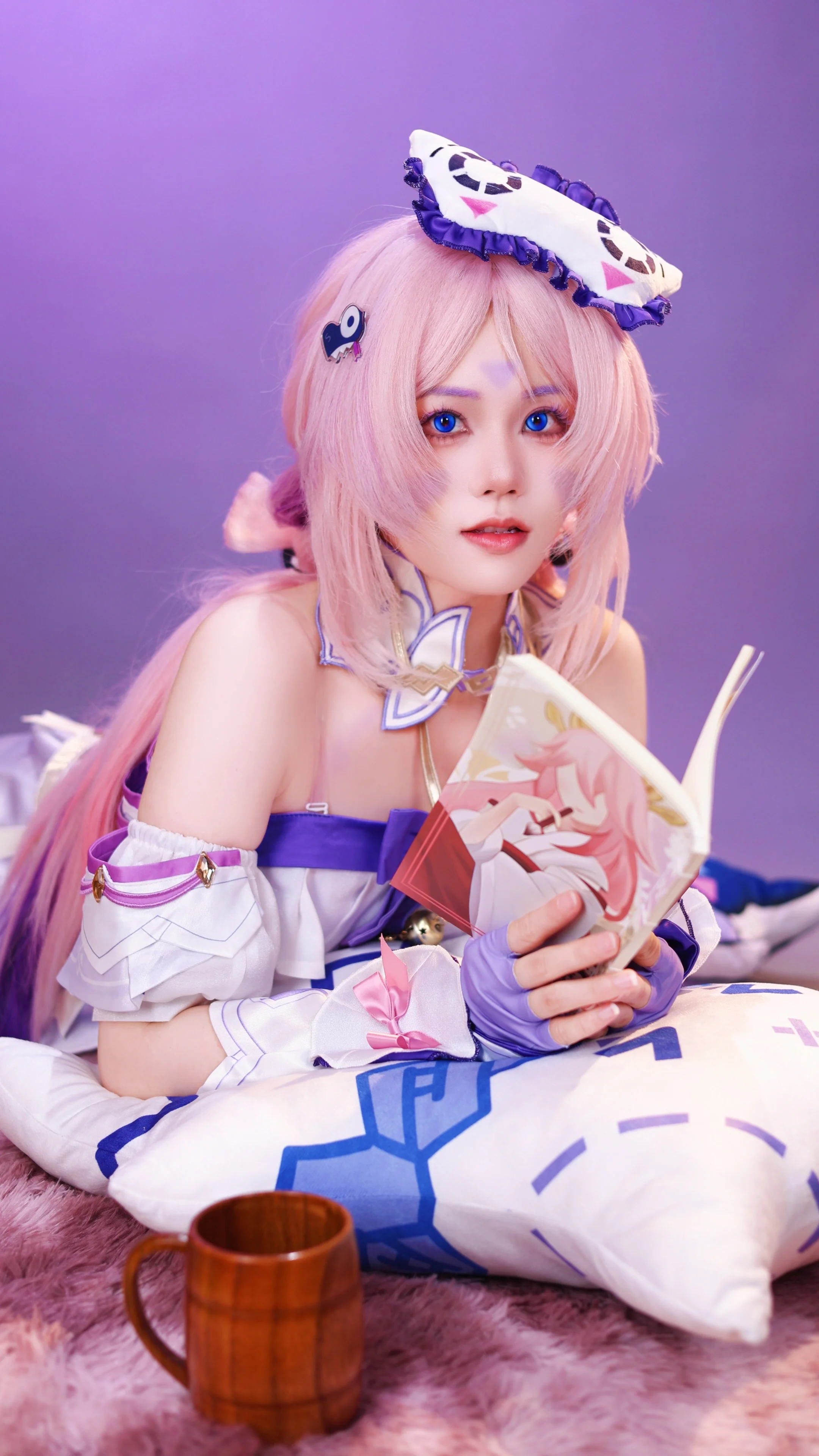 【茜特菈莉cos】原神的少女带着居家午后的慵懒 - 第 12 张